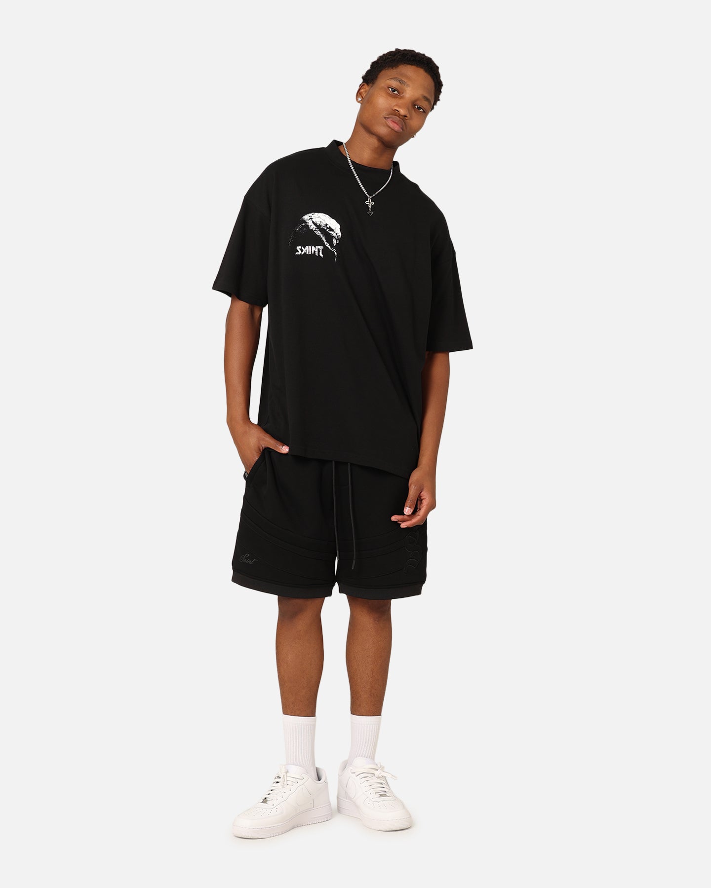 Saint Morta Hell Raiser T-Shirt Black