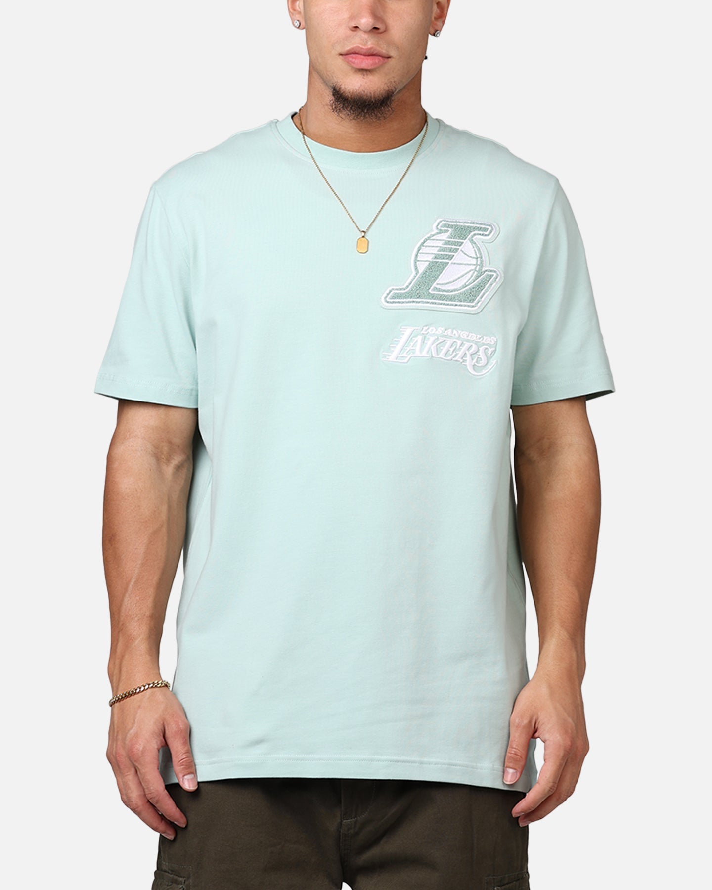 New Era Los Angeles Lakers 'Logo Select Mint' T-Shirt Mint