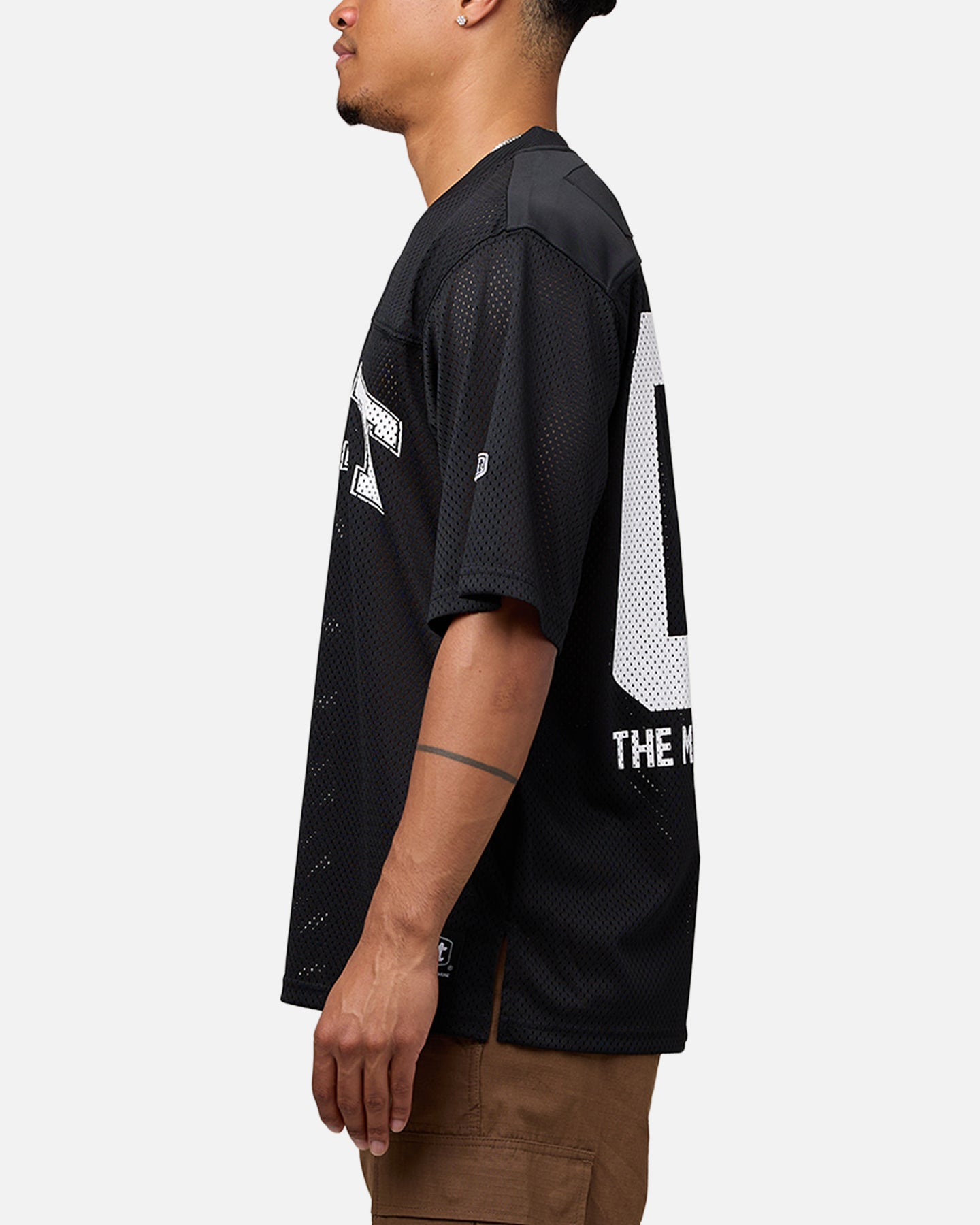 Felt Overtown Mesh Football Jersey Black