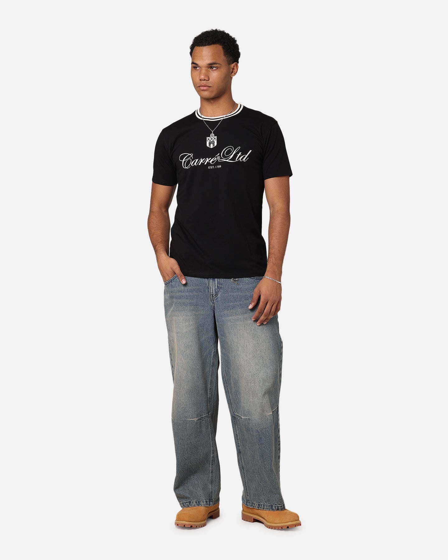 Carre Domaine 2.0 Classic T-Shirt Black