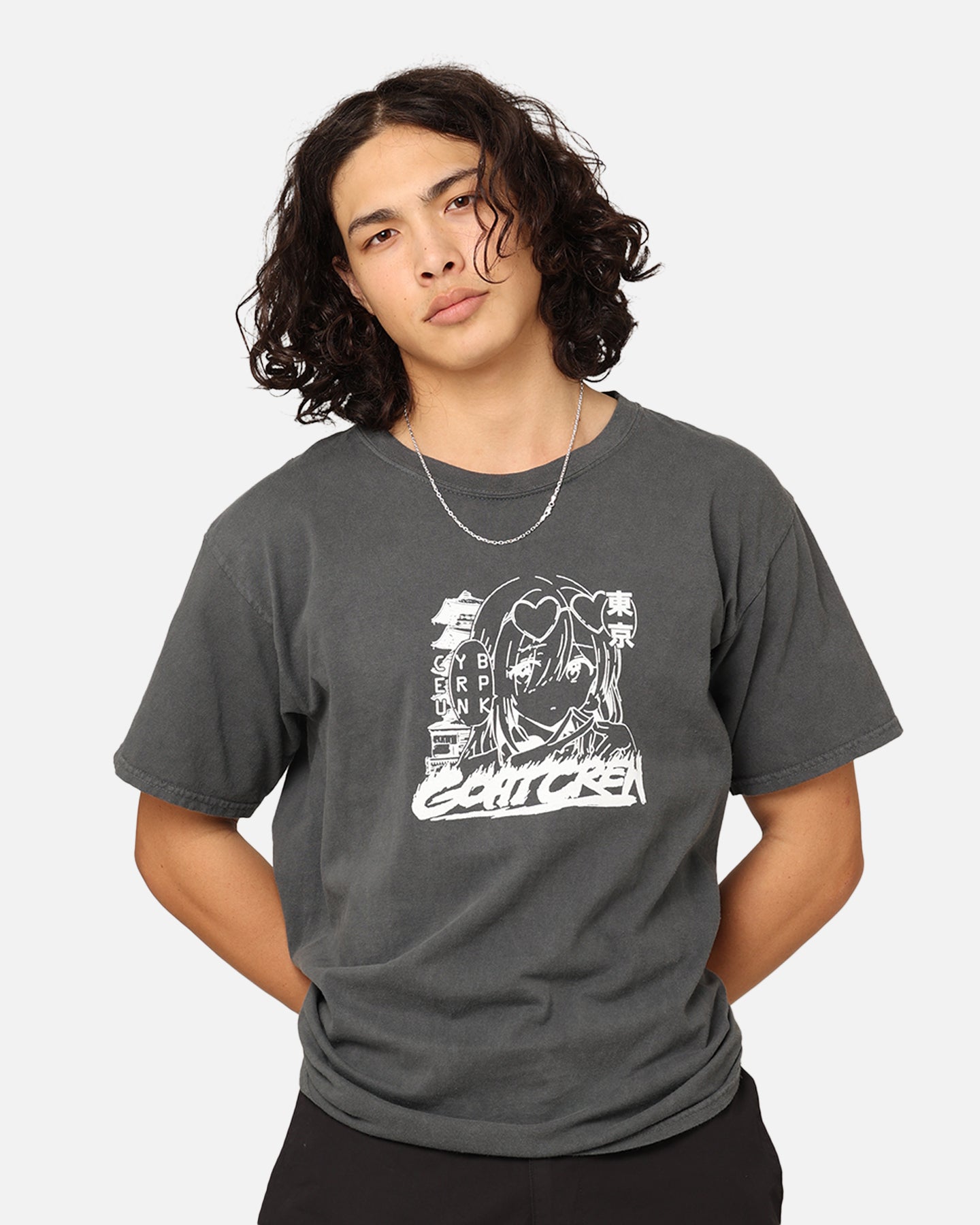 73Studio UWU Girl T-Shirt Off Black
