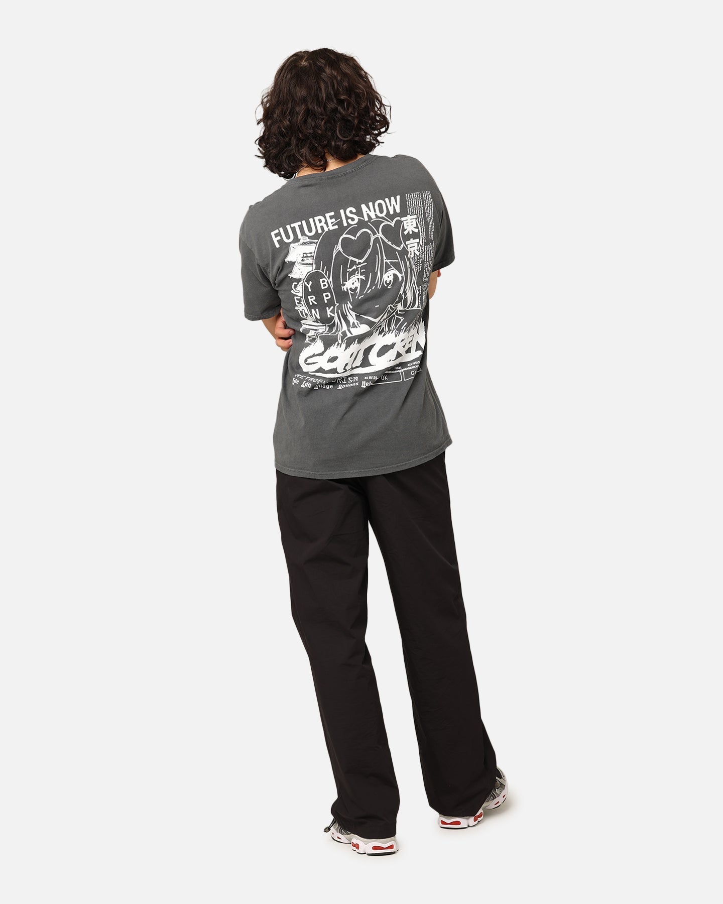 73Studio UWU Girl T-Shirt Off Black
