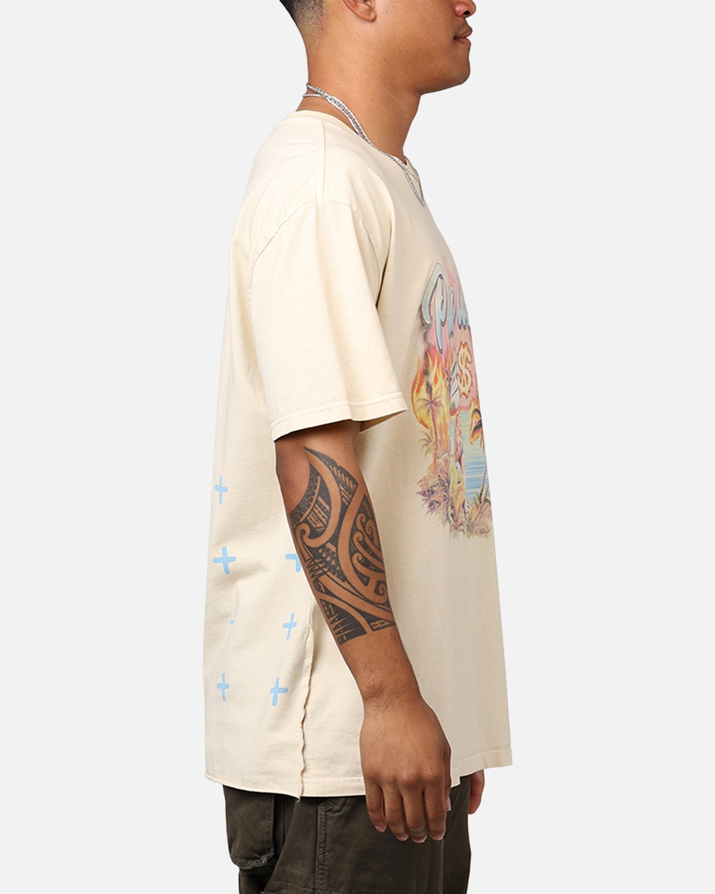 Ksubi Paradise Biggie T-Shirt Tan