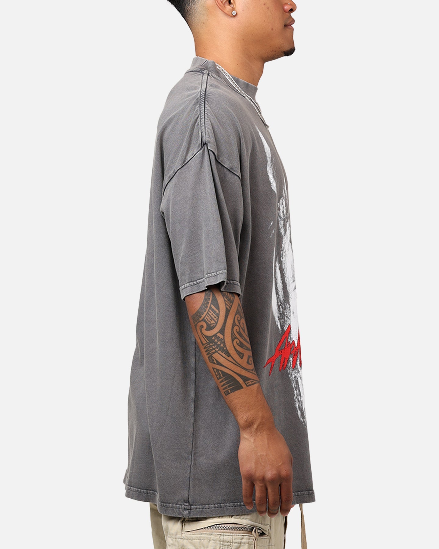 The Anti Order Dog Pound T-Shirt Washed Charcoal