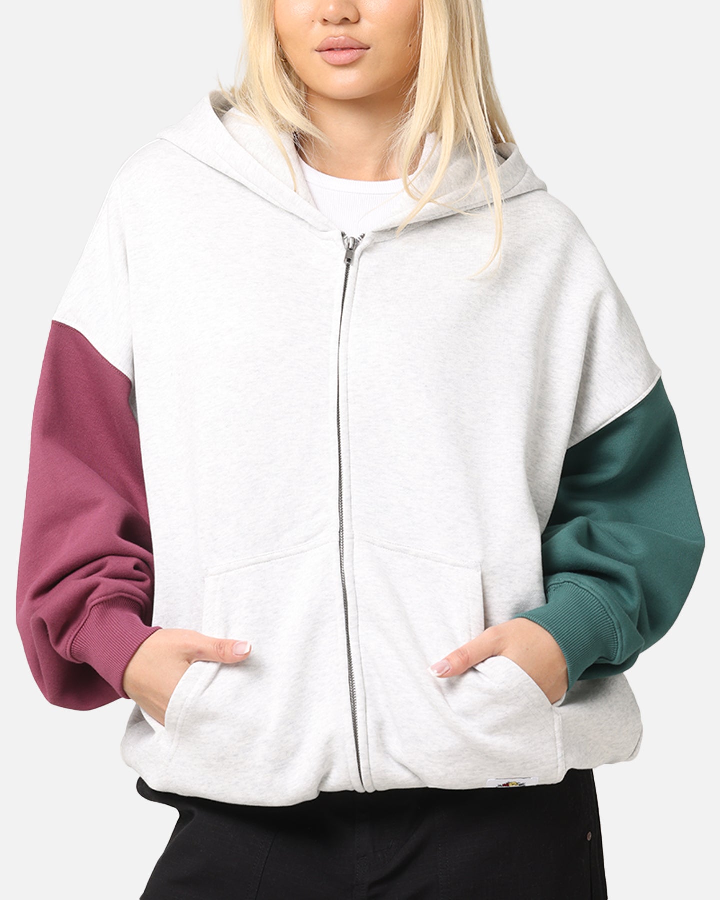 Carre Floral Full Zip Hoodie Multi
