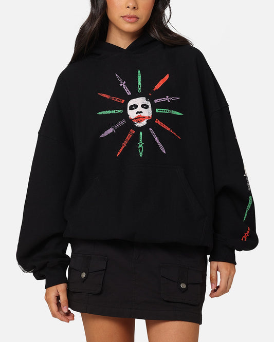 73Studio X DC Batman The Joker Scars Premium Hoodie Black