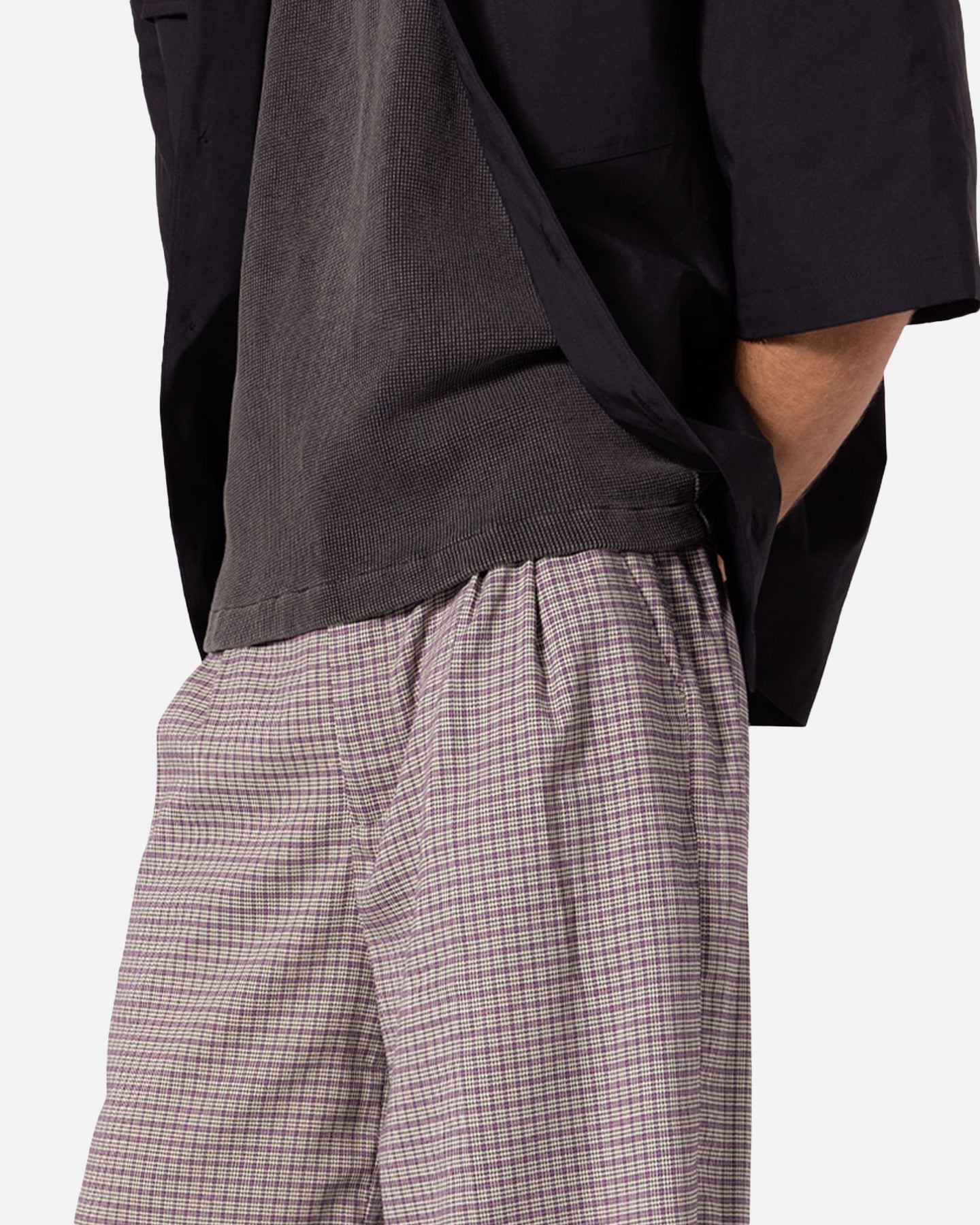 MNML Cropped Short Sleeve Shirt Black