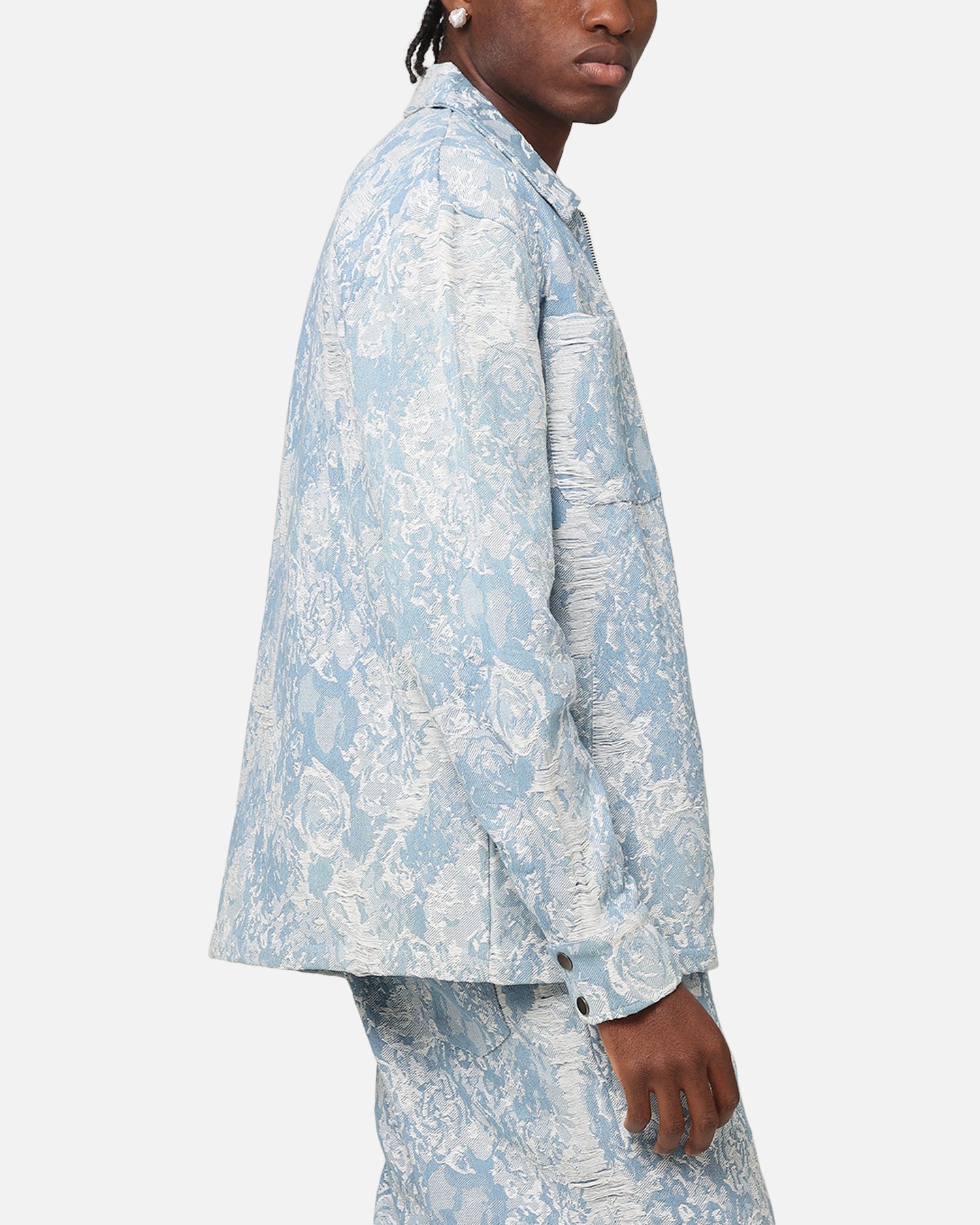 XXIII Denim Jacquard Jacket Pacific Blue