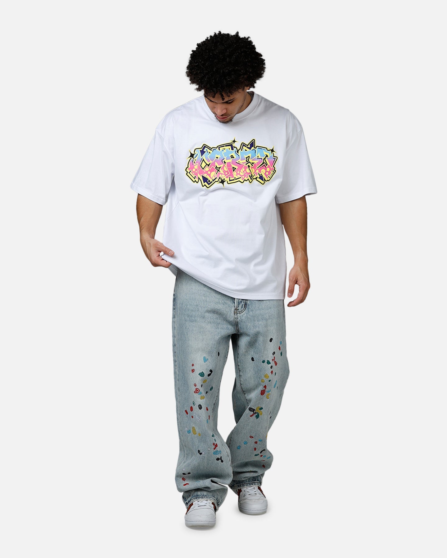 Carre Vandalize Drop T-Shirt White