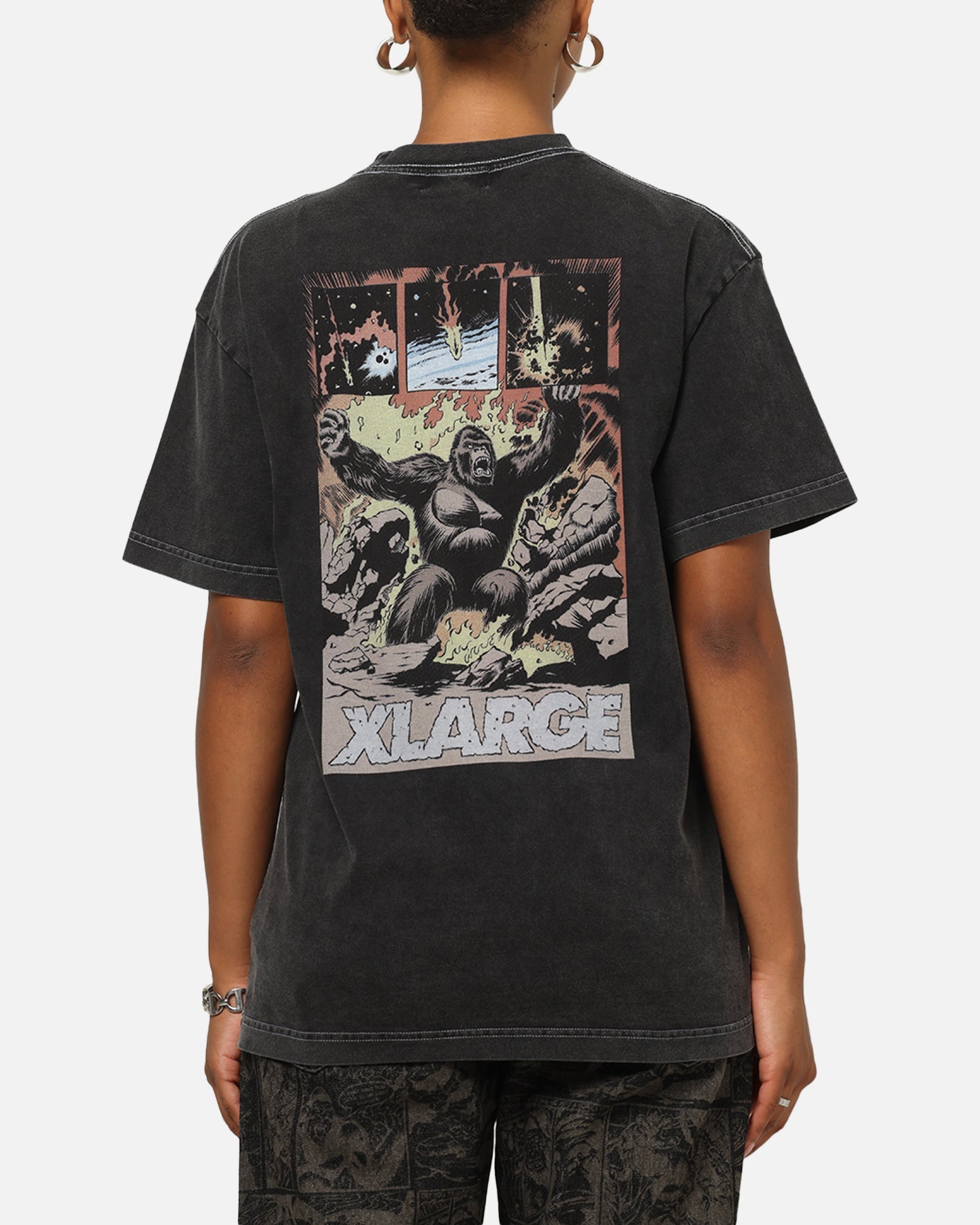 X-Large Comic II T-Shirt Black
