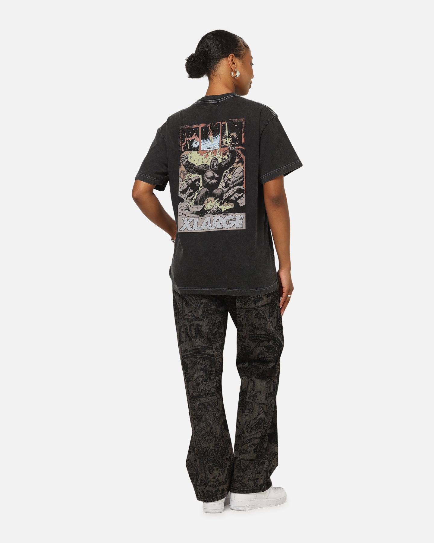 X-Large Comic II T-Shirt Black