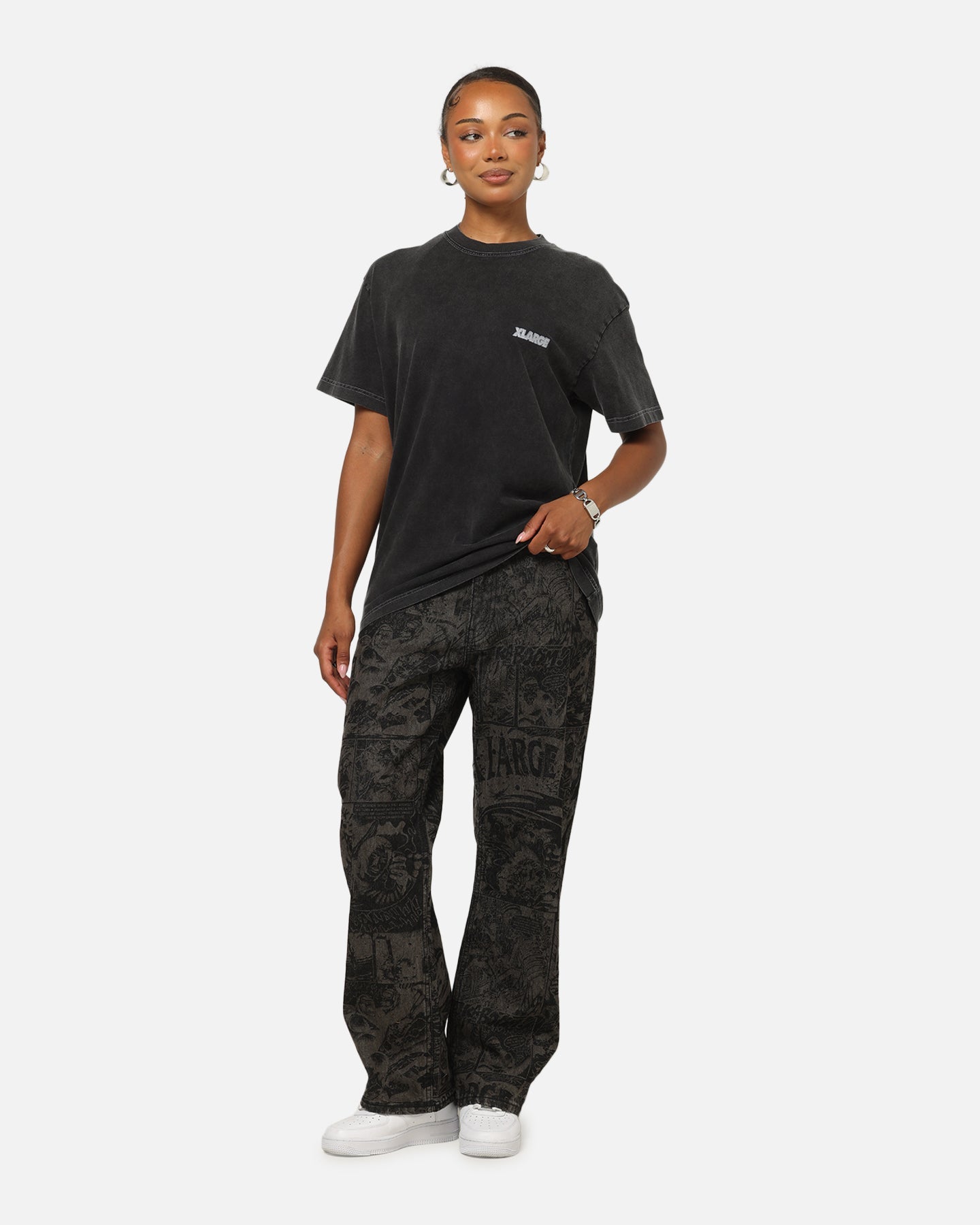 X-Large Comic II T-Shirt Black