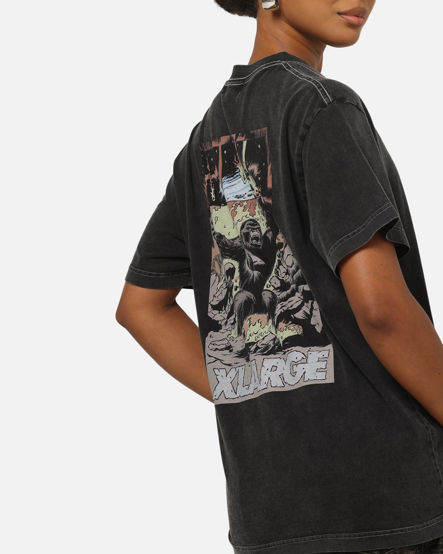 X-Large Comic II T-Shirt Black