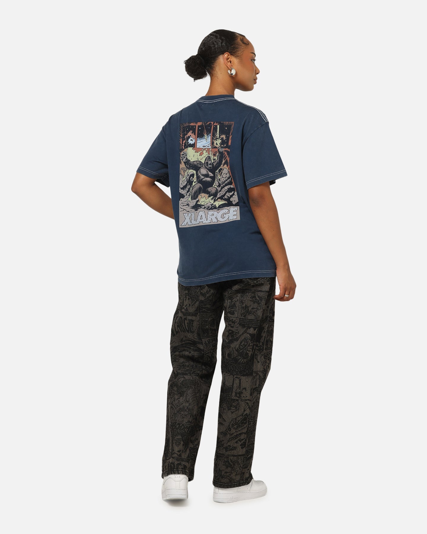 X-Large Comic II T-Shirt Navy