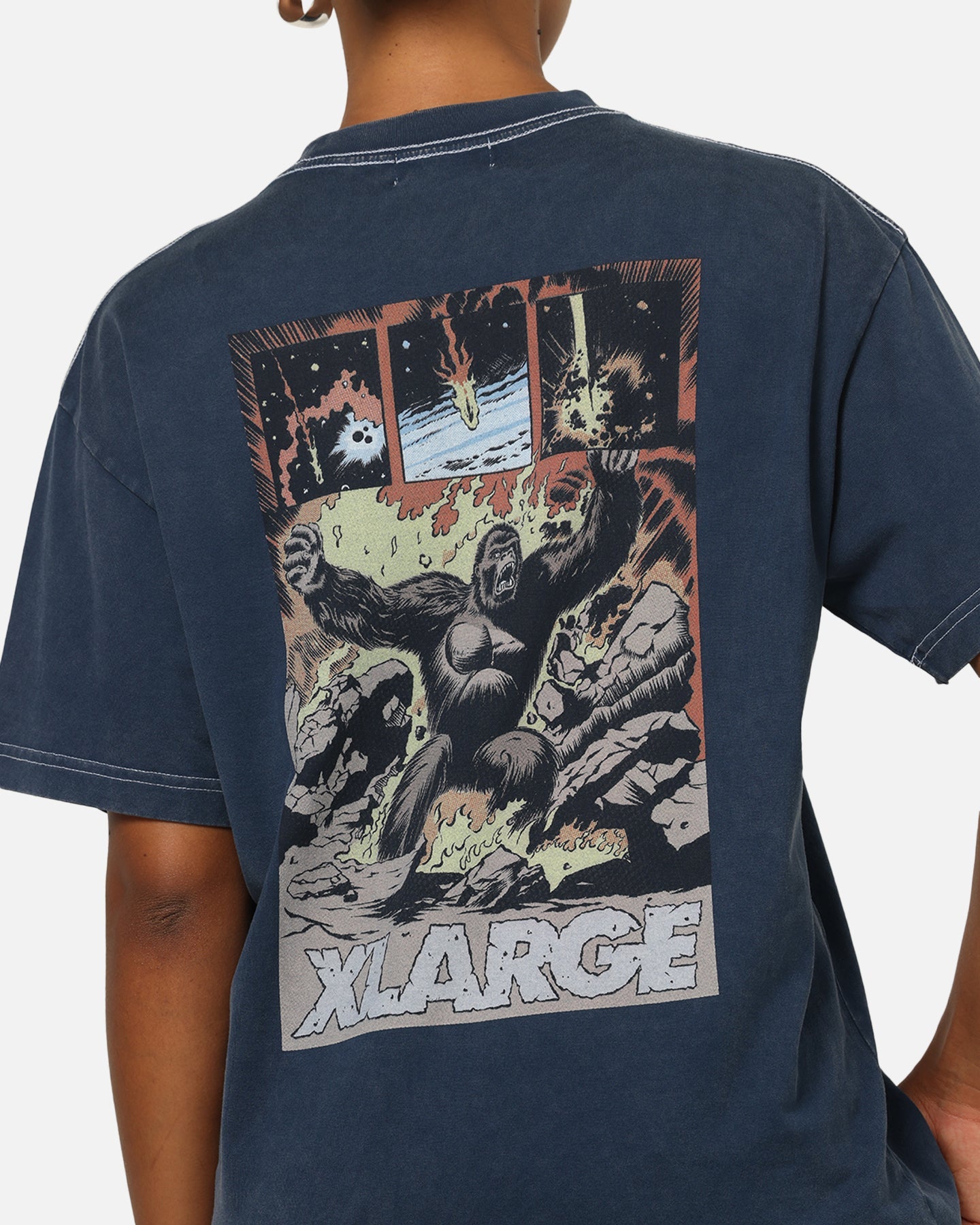 X-Large Comic II T-Shirt Navy