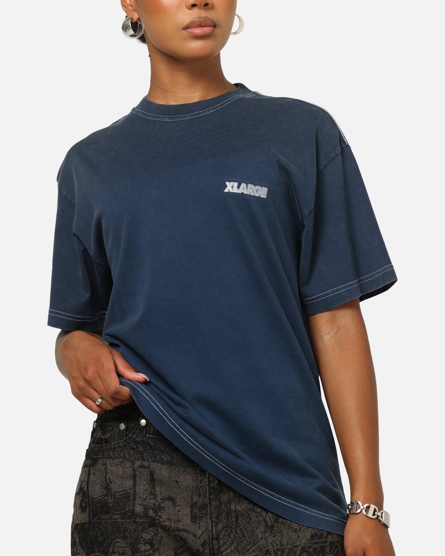 X-Large Comic II T-Shirt Navy