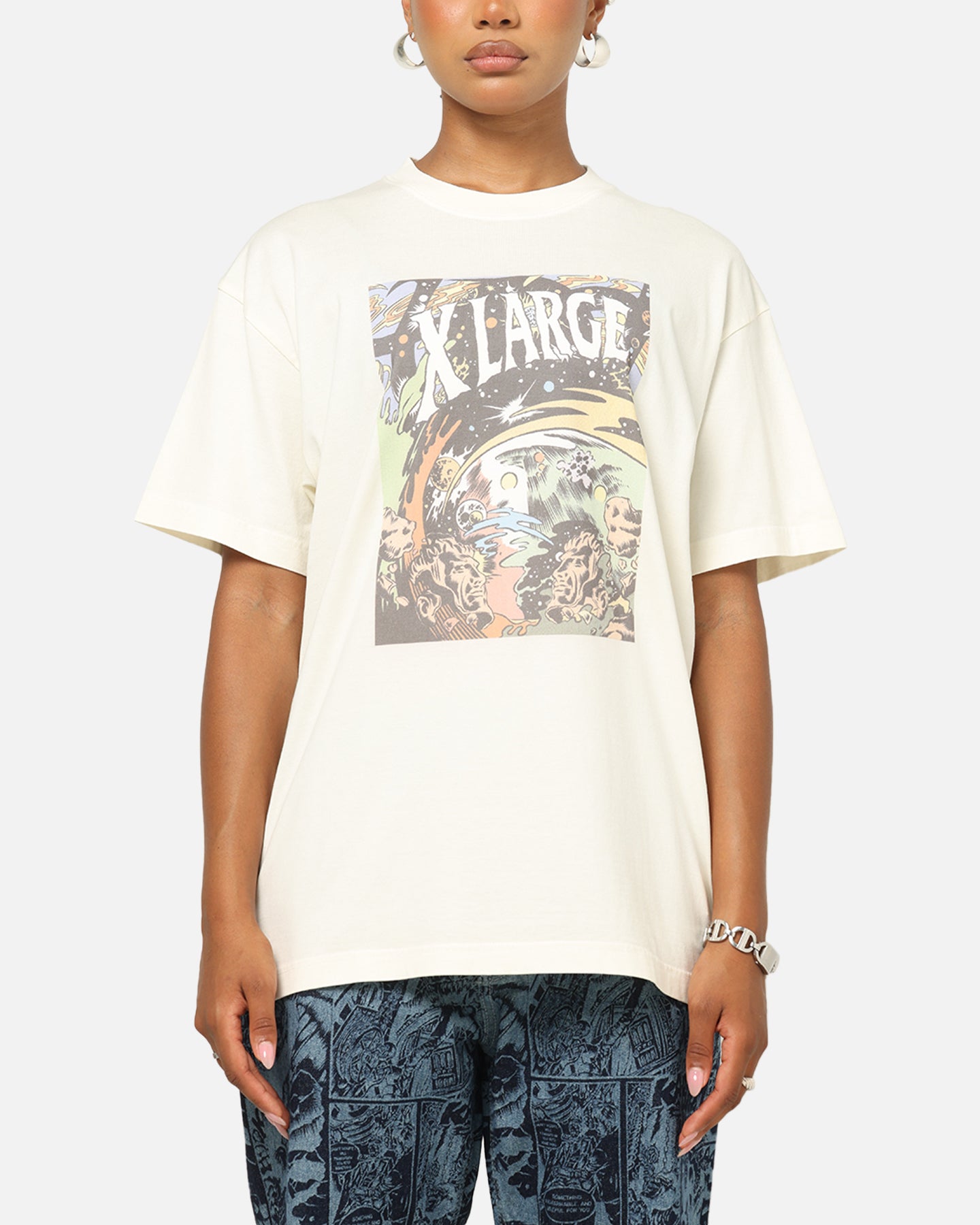 X-Large Comic T-Shirt Off White
