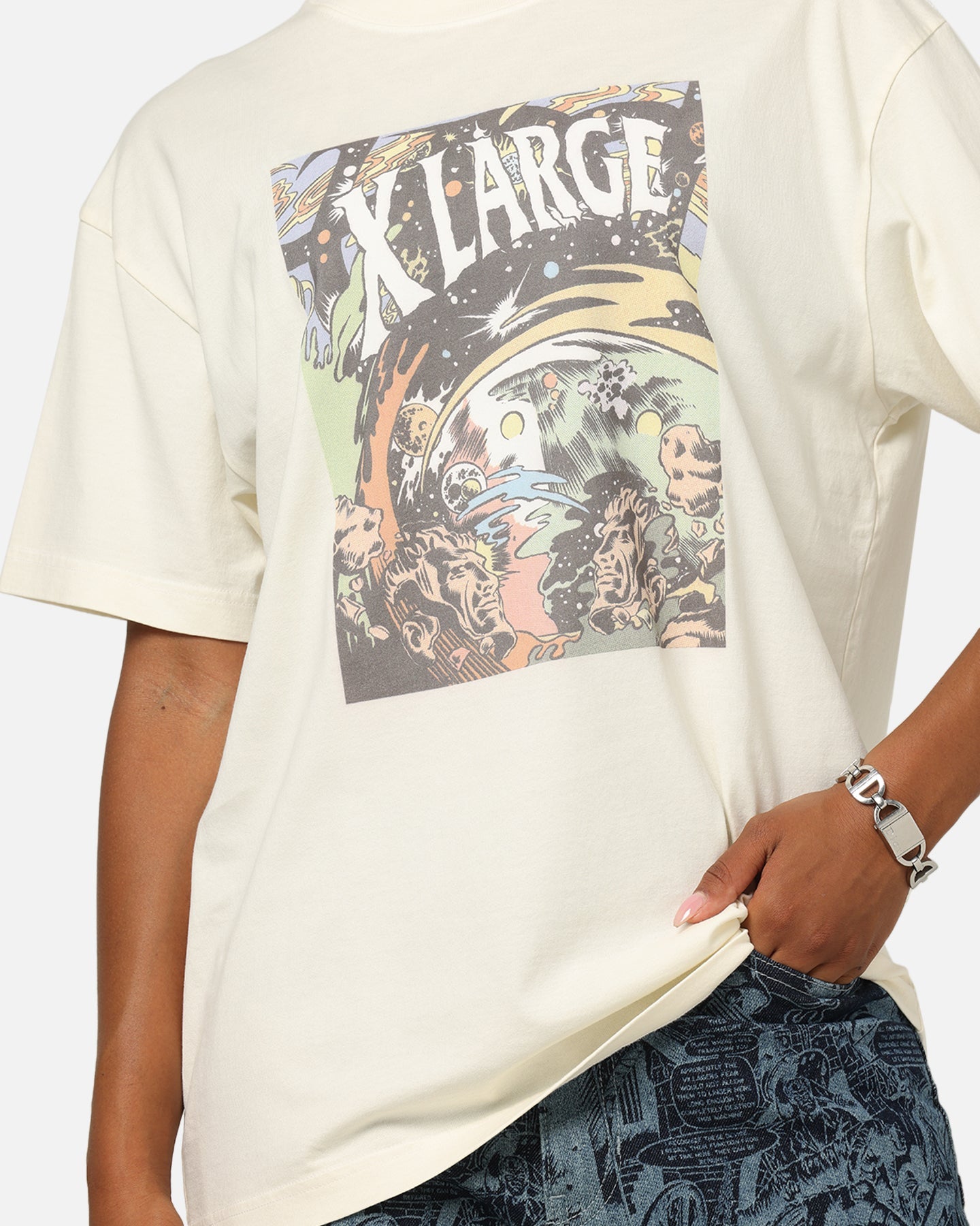 X-Large Comic T-Shirt Off White