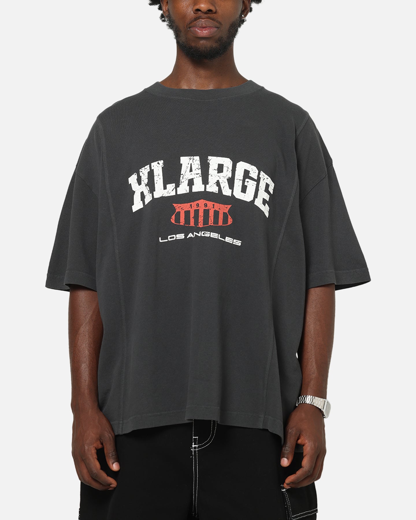 X-Large Panel Gorilla Fit T-Shirt Pigment Black