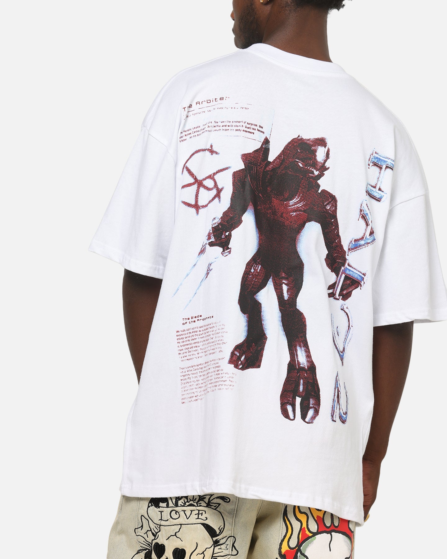 73Studio X Halo Halo 2 Arbiter Vintage T-Shirt White
