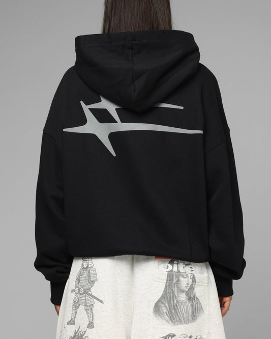 Loiter Ultra Hybrid Zip Hoodie Black