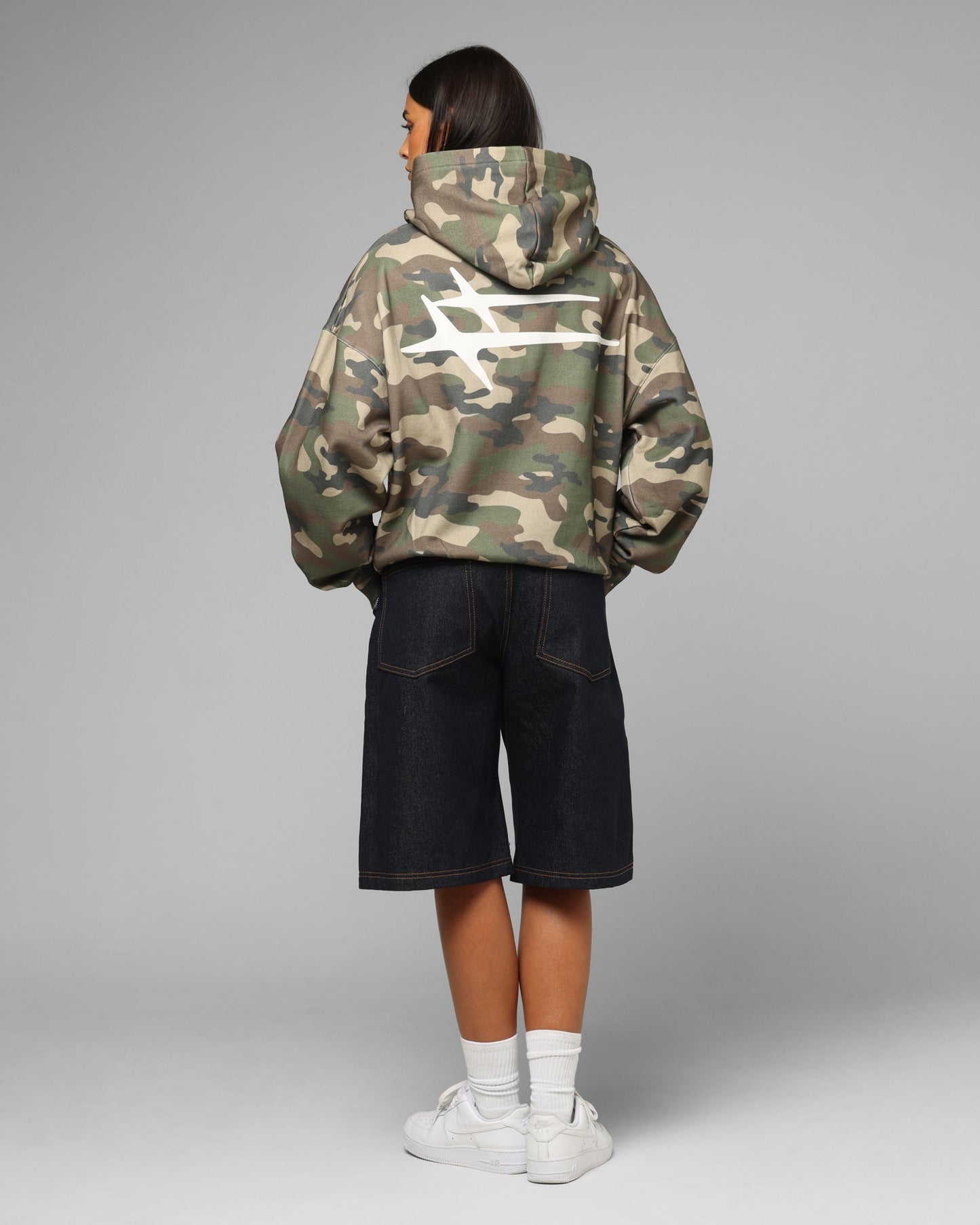 Loiter Ultra Hybrid Zip Hoodie Camo