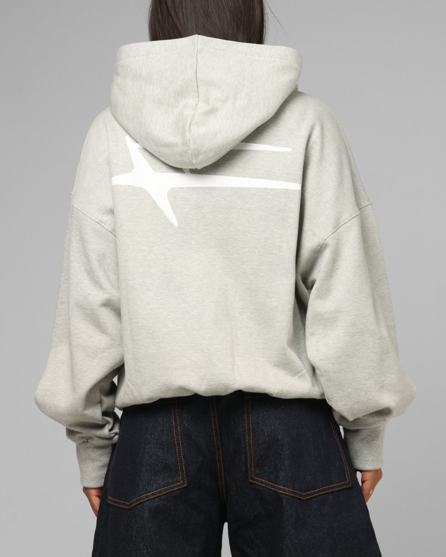 Loiter Ultra Hybrid Zip Hoodie Grey