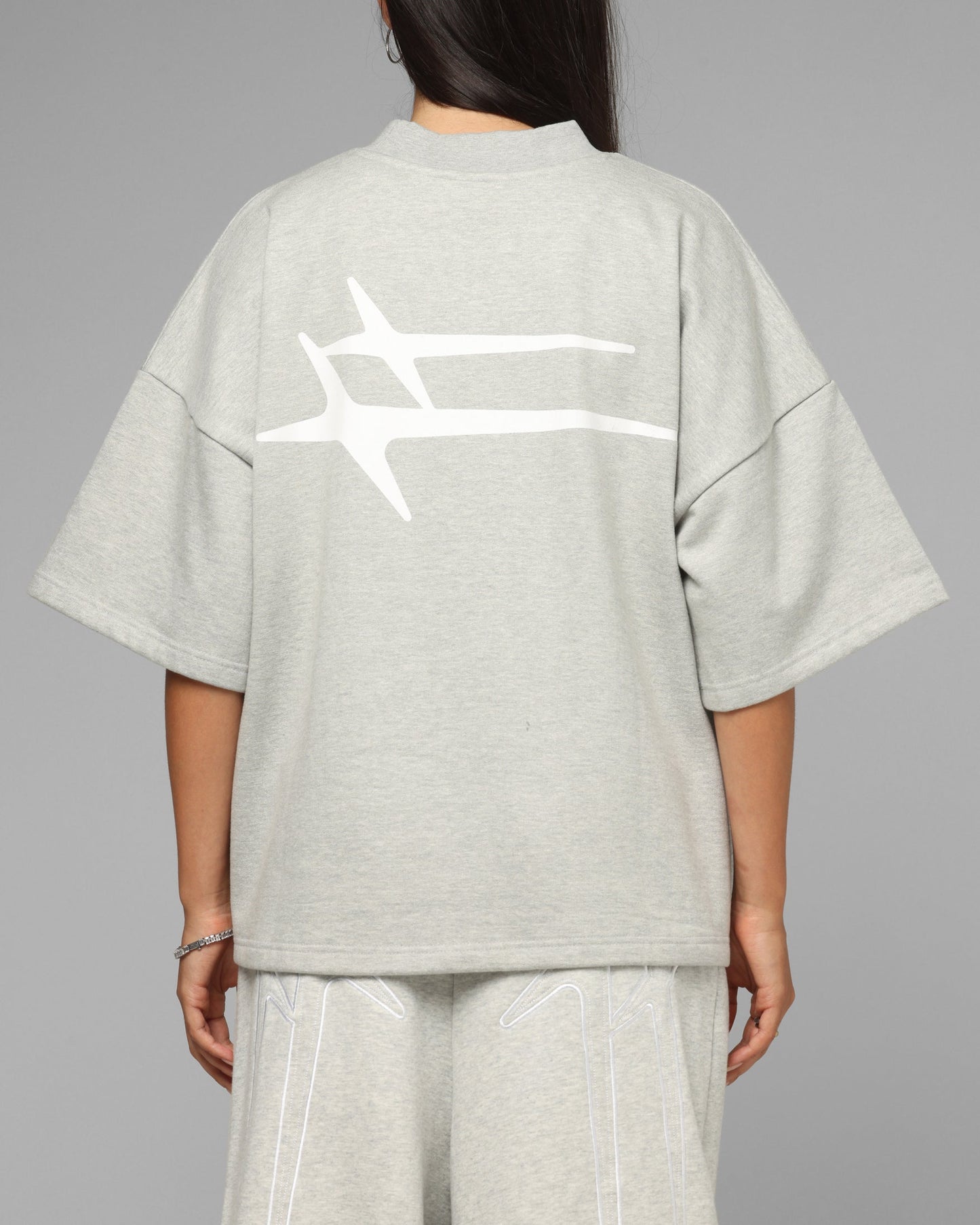 Loiter Ultra Hybrid Premium T-Shirt Grey