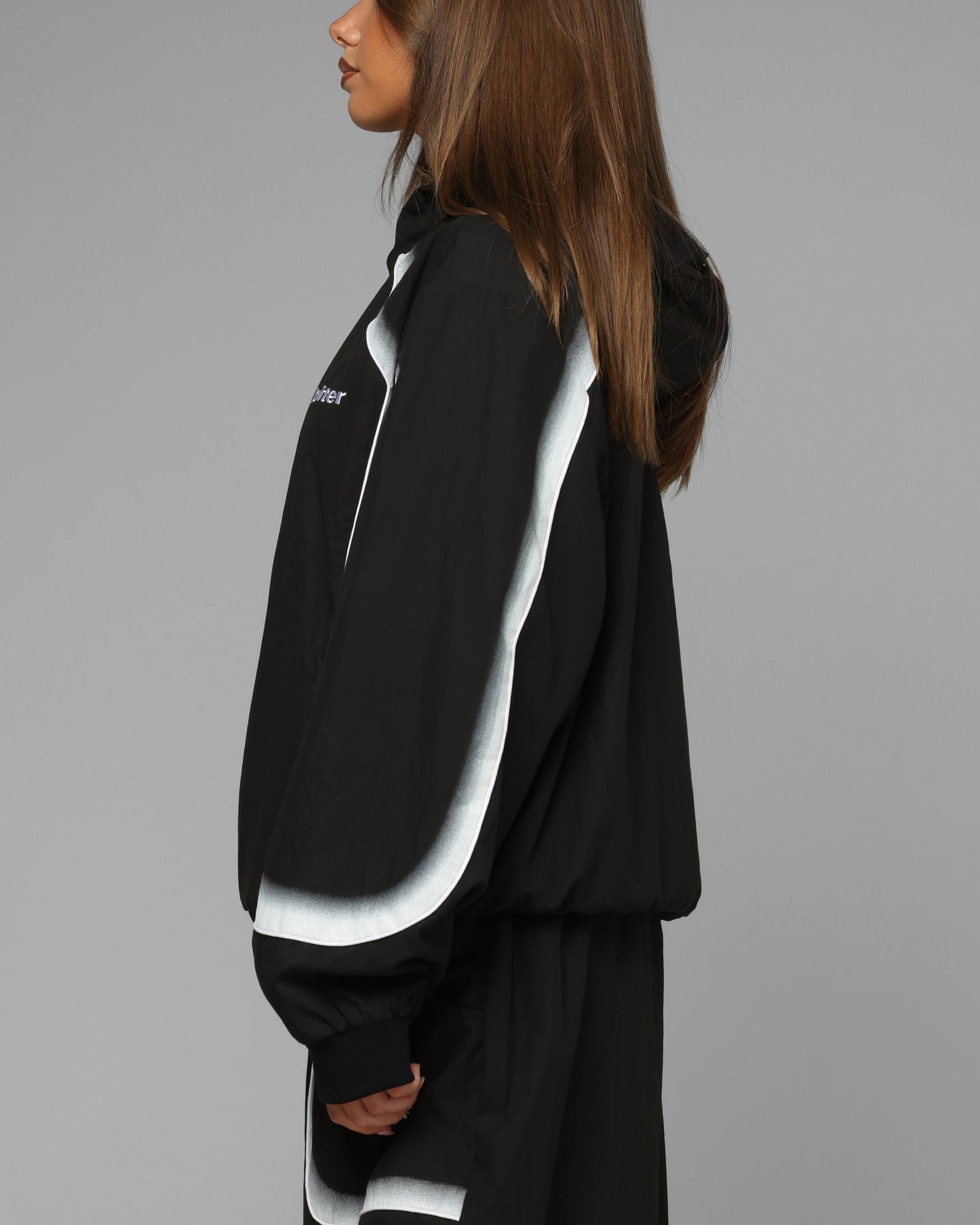 Loiter Spray Day Track Jacket Black