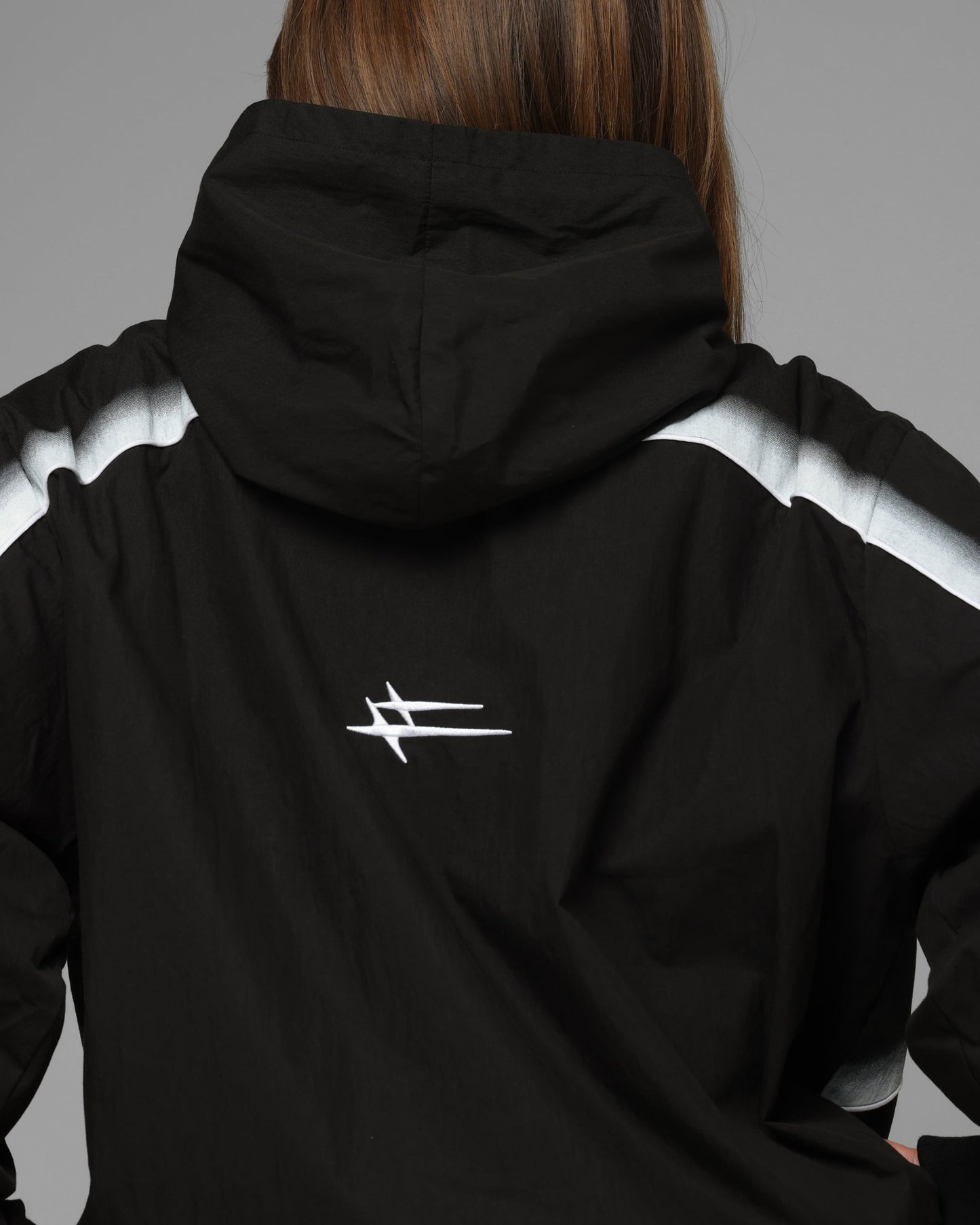 Loiter Spray Day Track Jacket Black