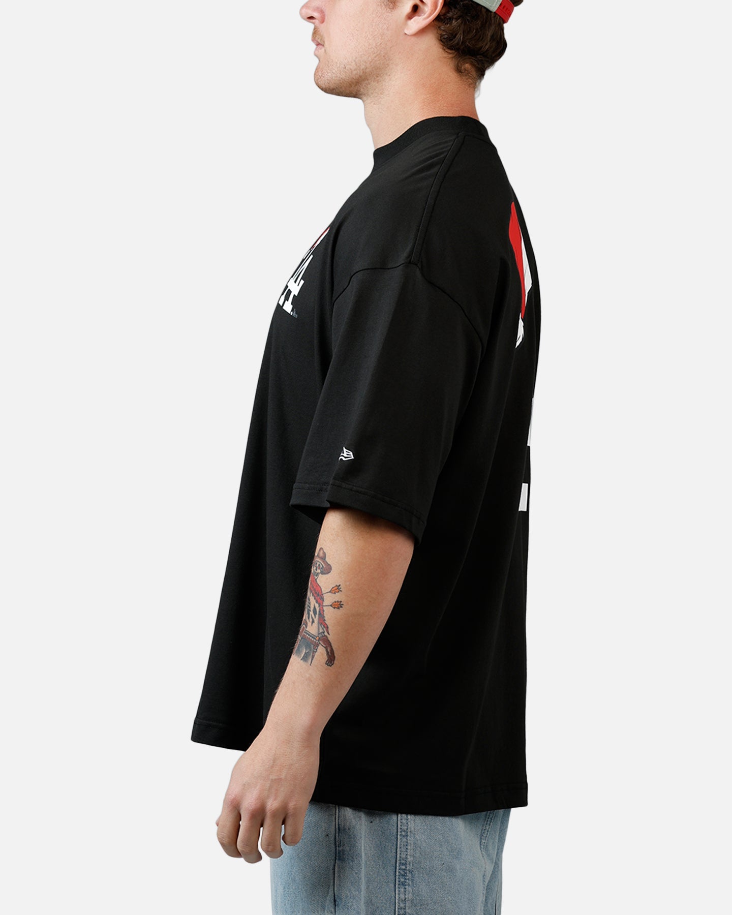 New Era Los Angeles Dodgers 'All I Want For Christmas' Santa T-Shirt Black