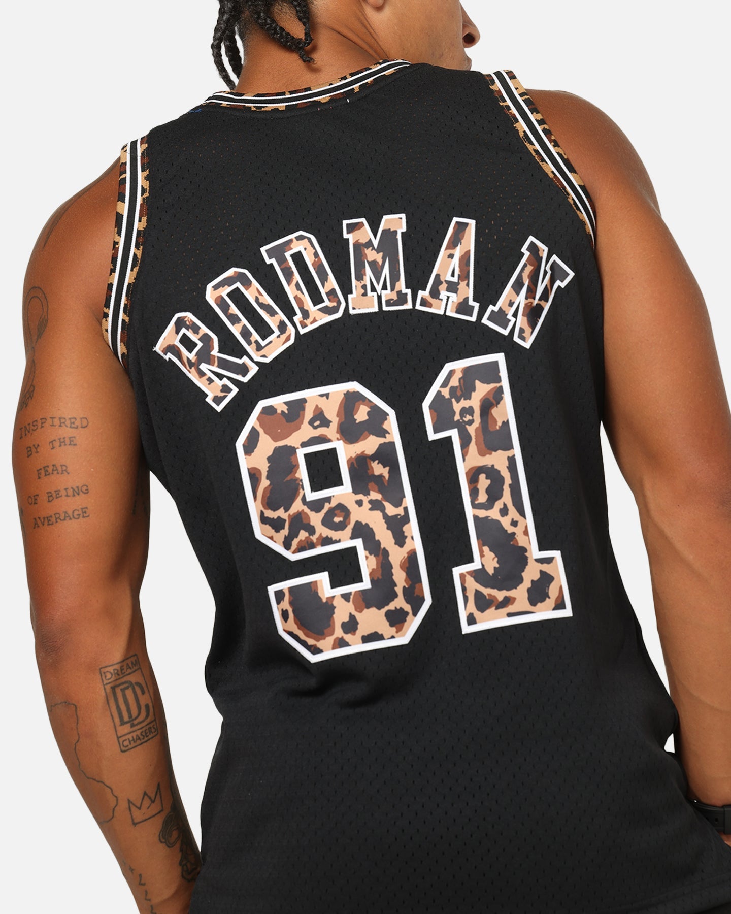 Mitchell & Ness Chicago Bulls Dennis Rodman 'Leopard' Swing Jersey Black/Leopard