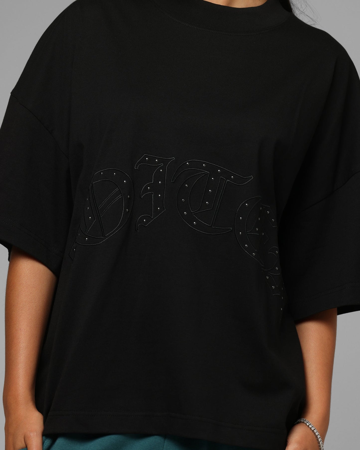 Loiter Destruct T-Shirt Black