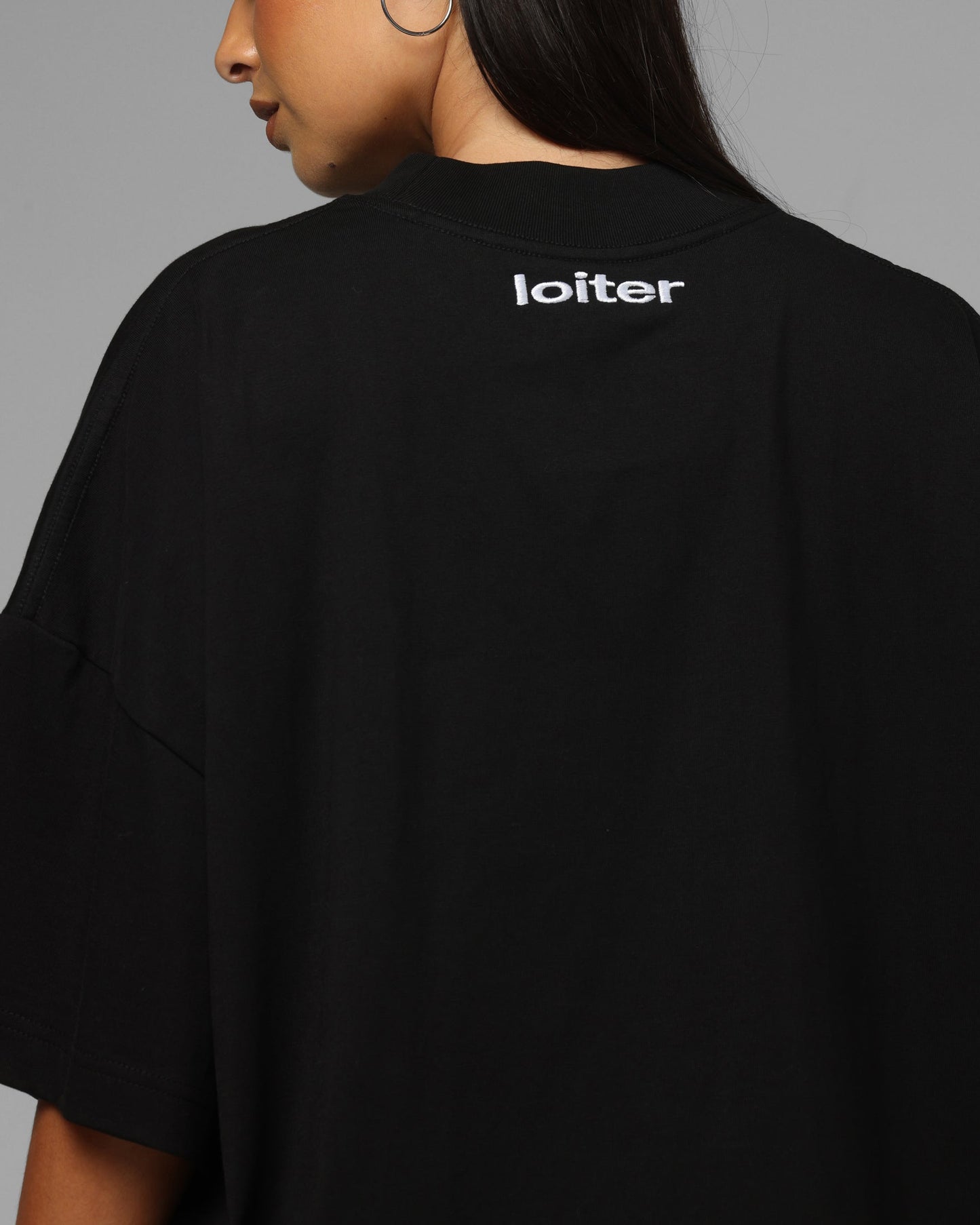 Loiter Destruct T-Shirt Black