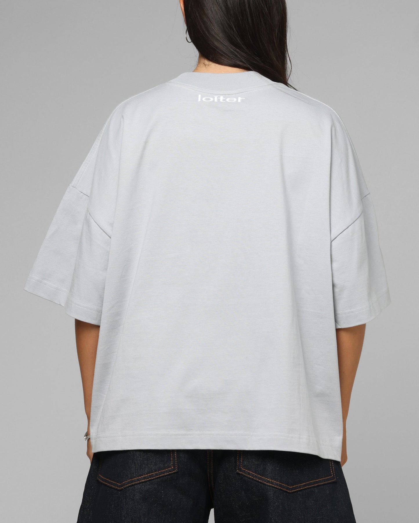 Loiter Destruct T-Shirt Grey