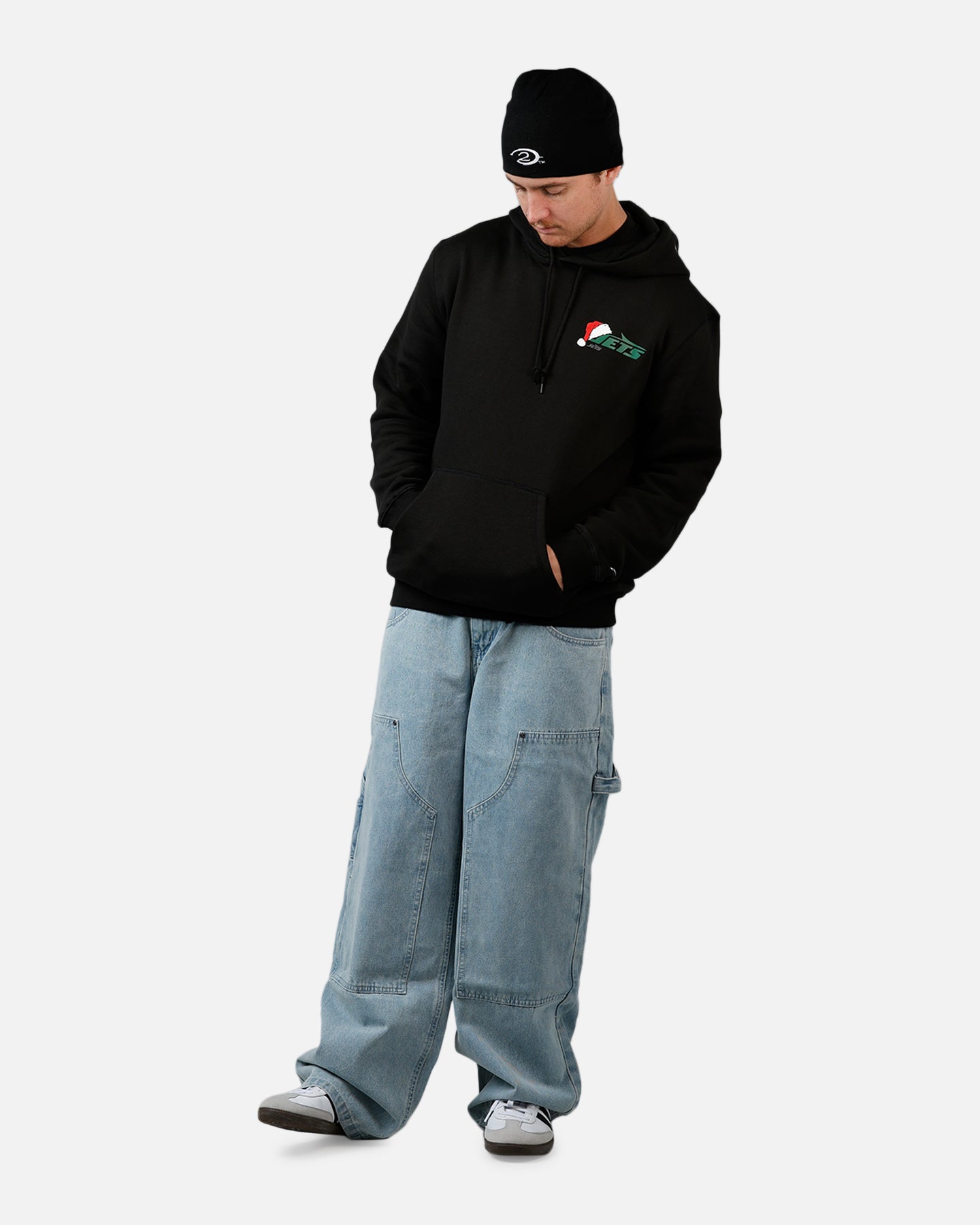 New Era New York Jets All I Want For Christmas Hoodie Black