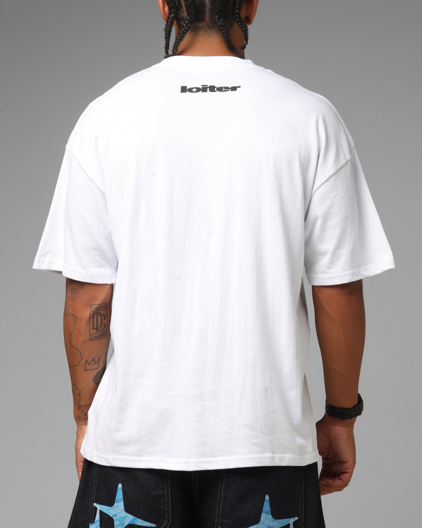 Loiter Twin Star T-Shirt White