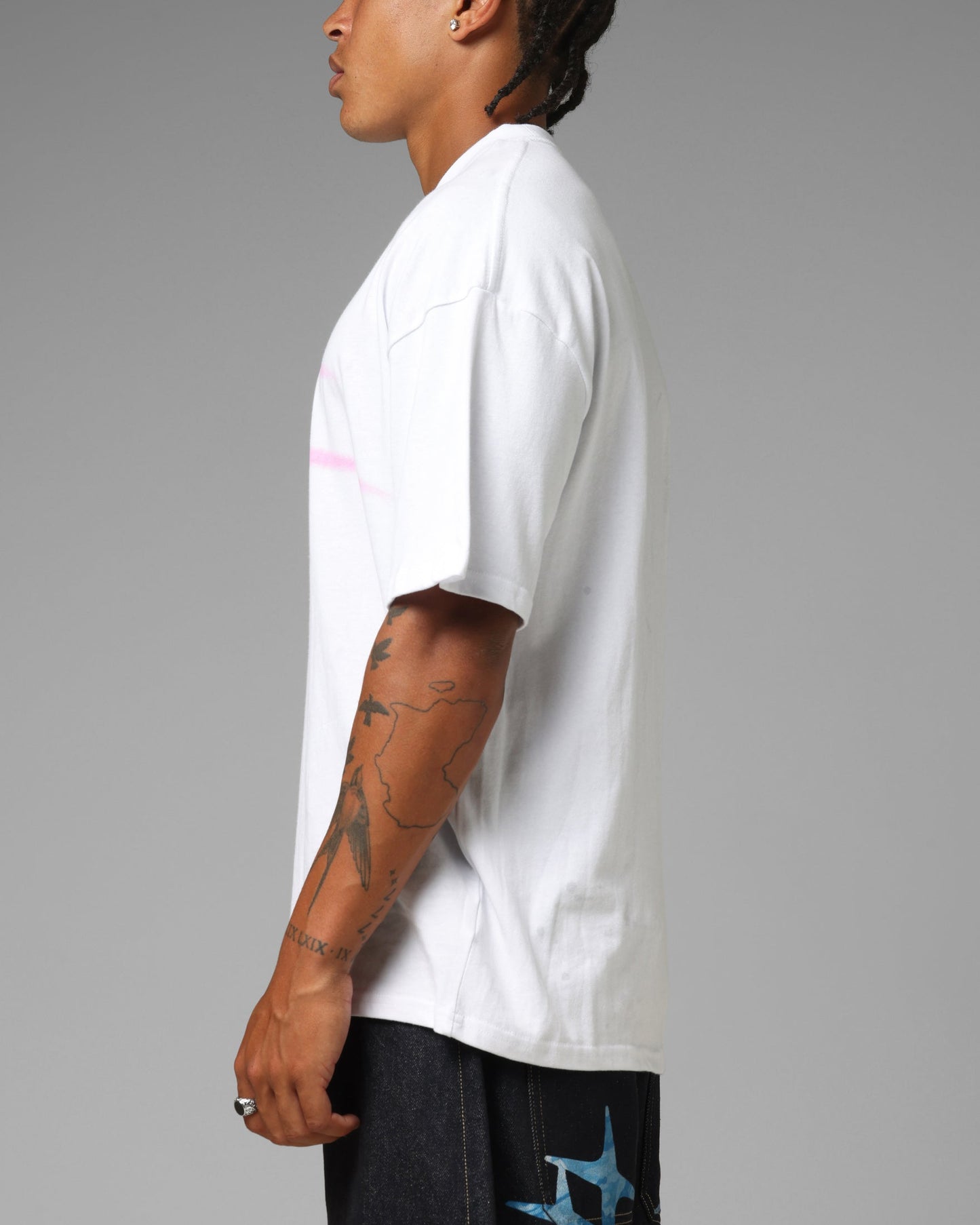Loiter Twin Star T-Shirt White