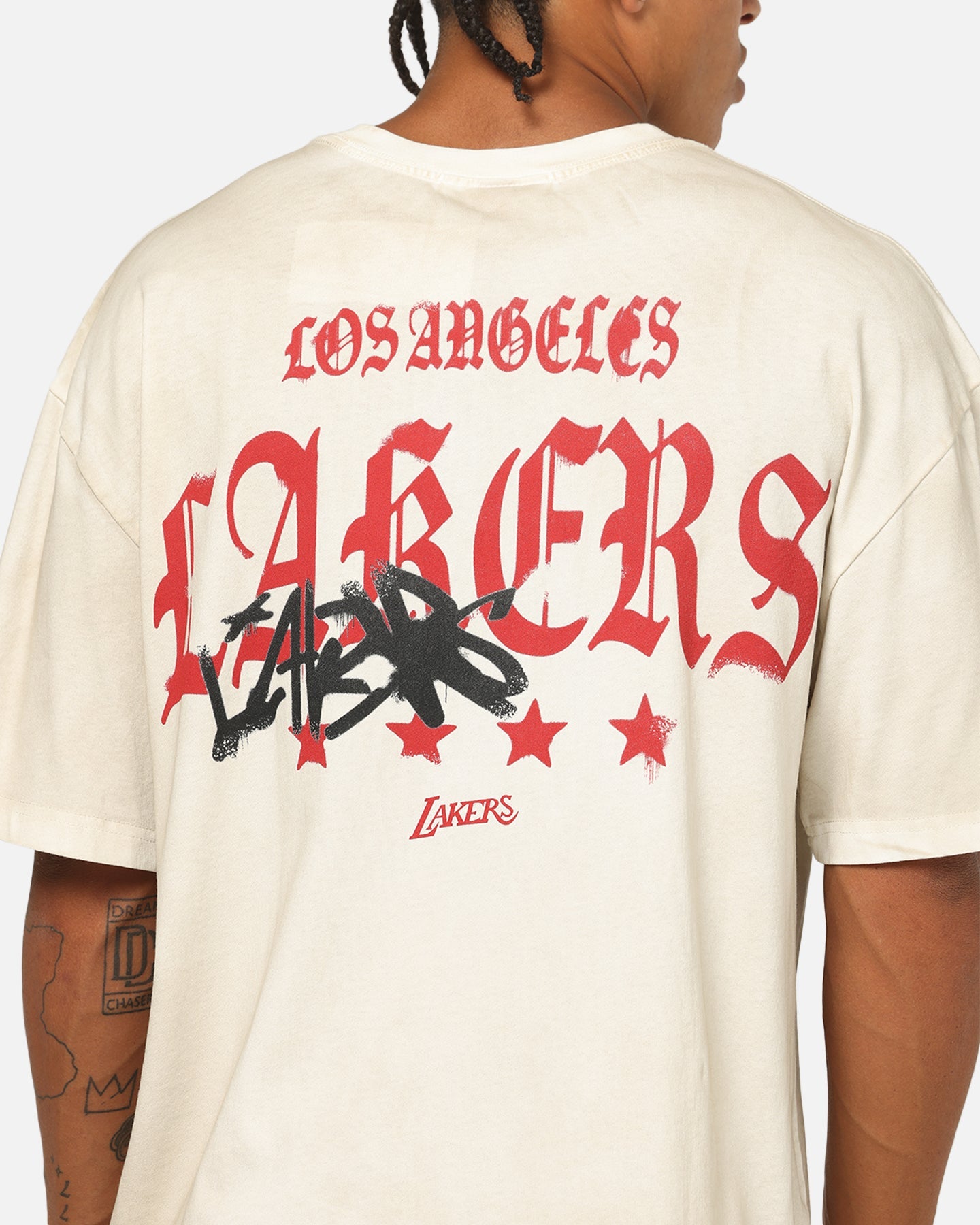 Mitchell & Ness Los Angeles Lakers Star T-Shirt Vintage White