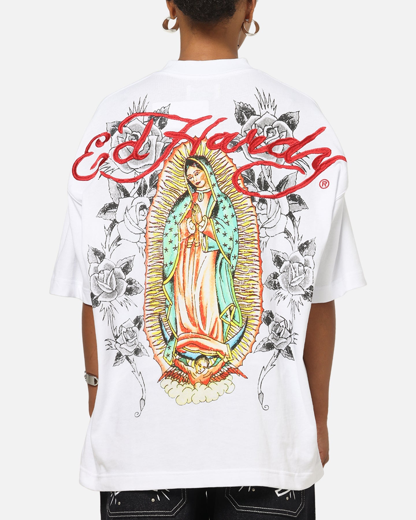 Ed Hardy Holy T-Shirt White