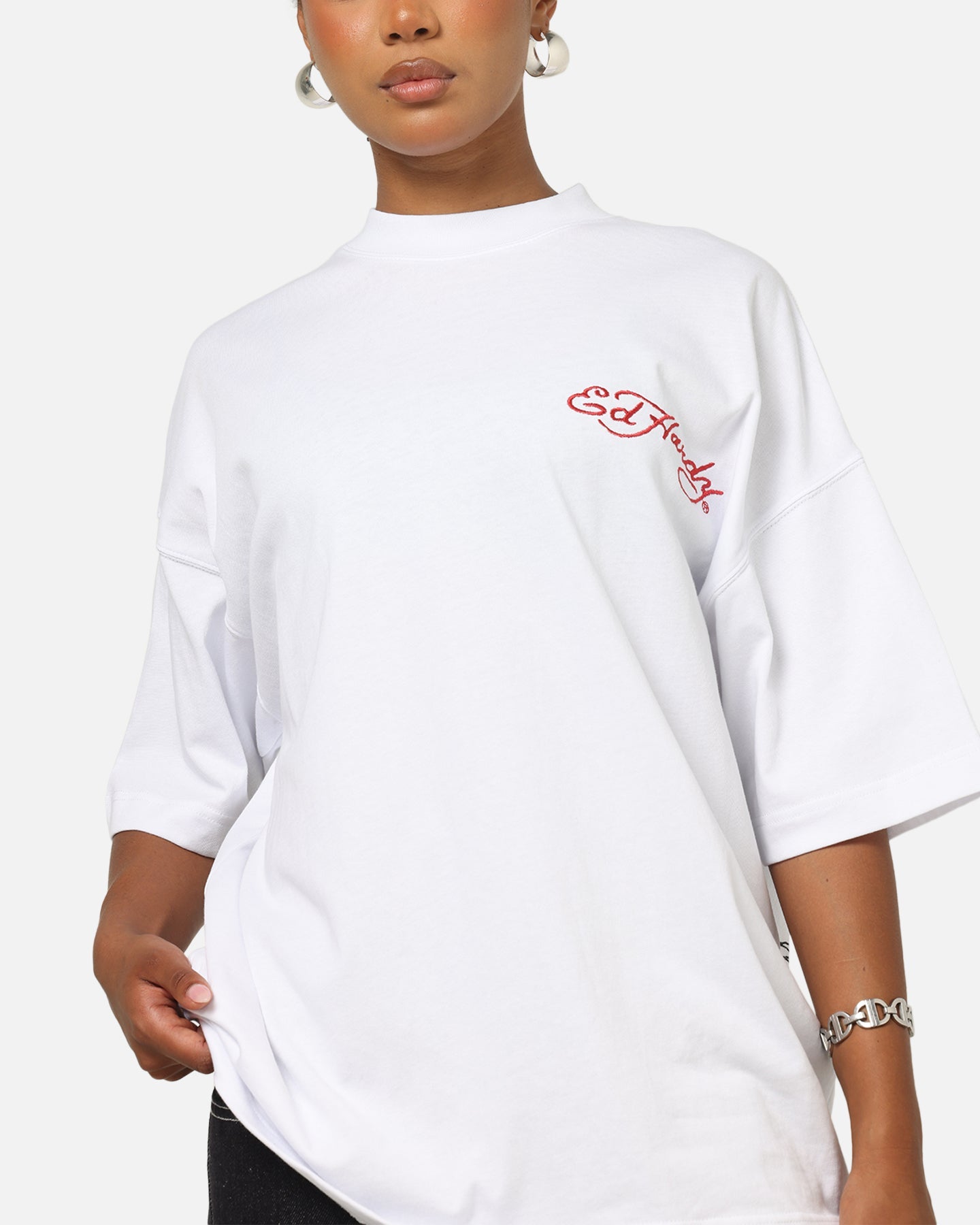 Ed Hardy Holy T-Shirt White