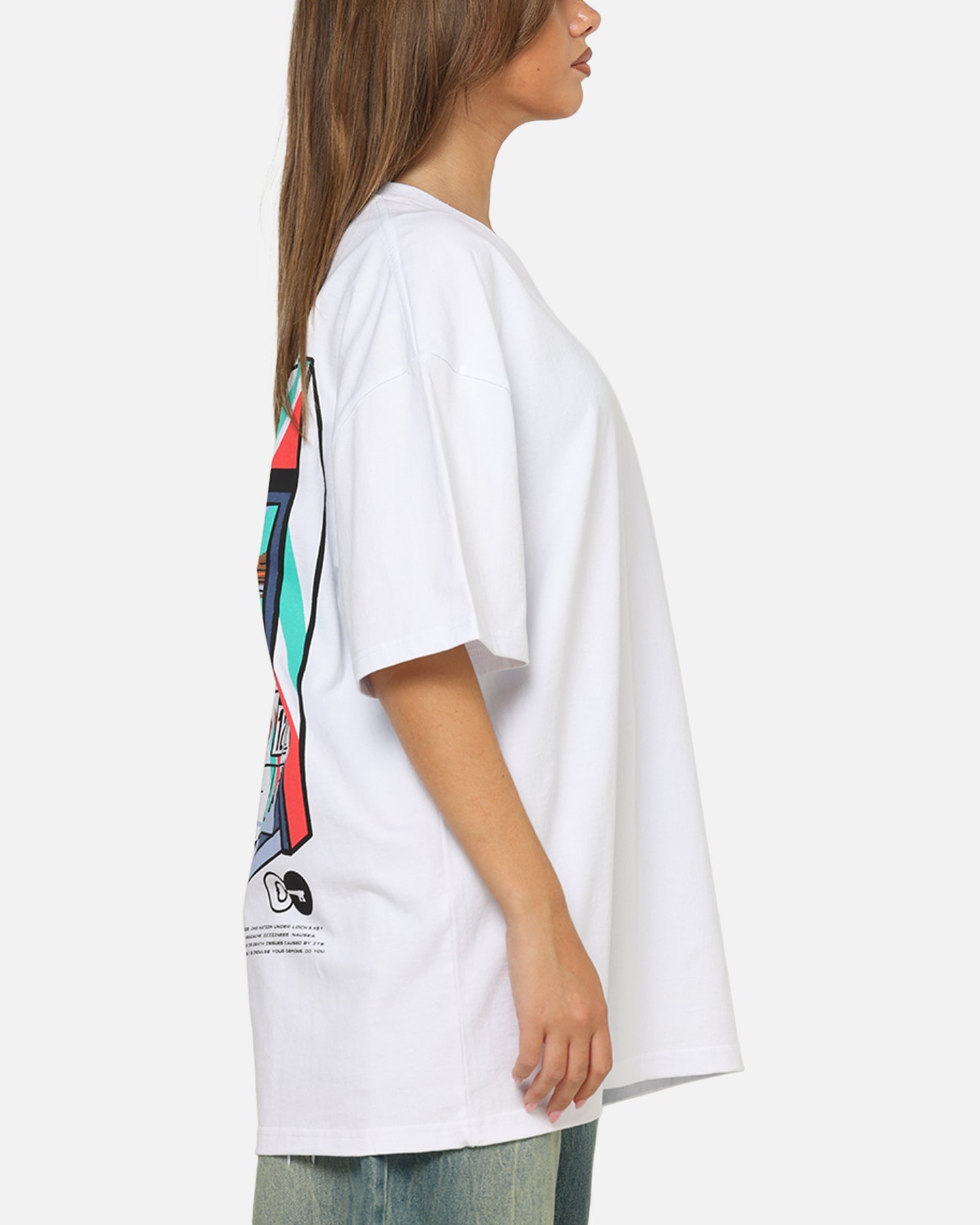 Key Street Arcade T-Shirt White