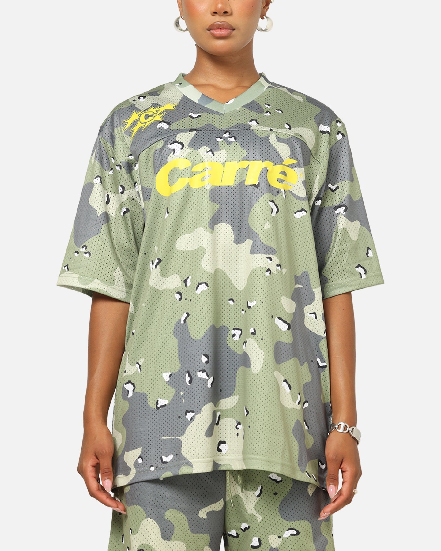 Carre Sideline Jersey T-Shirt Camo
