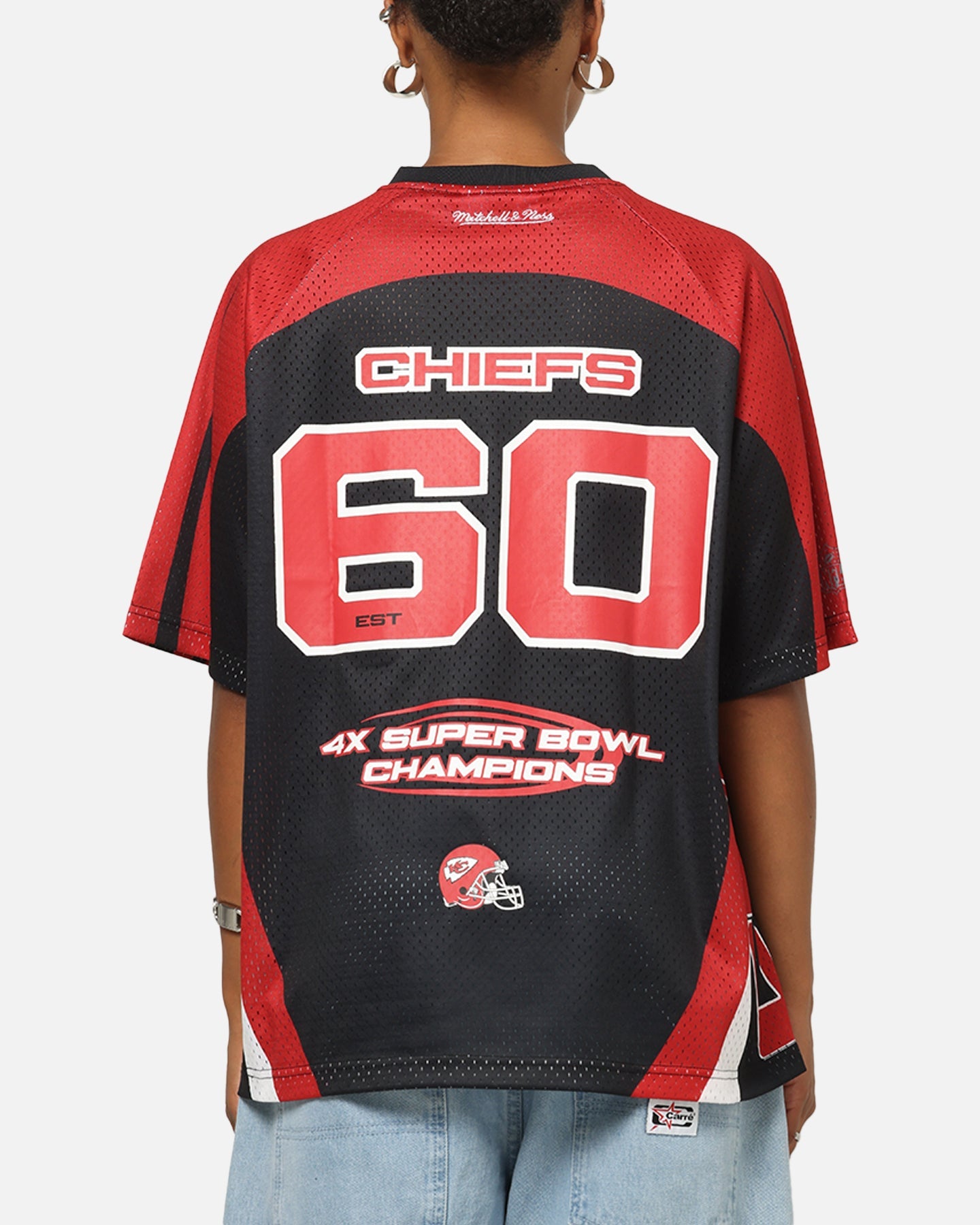 Mitchell & Ness Kansas City Chiefs Warehouse Rave Jersey Black/Red/White