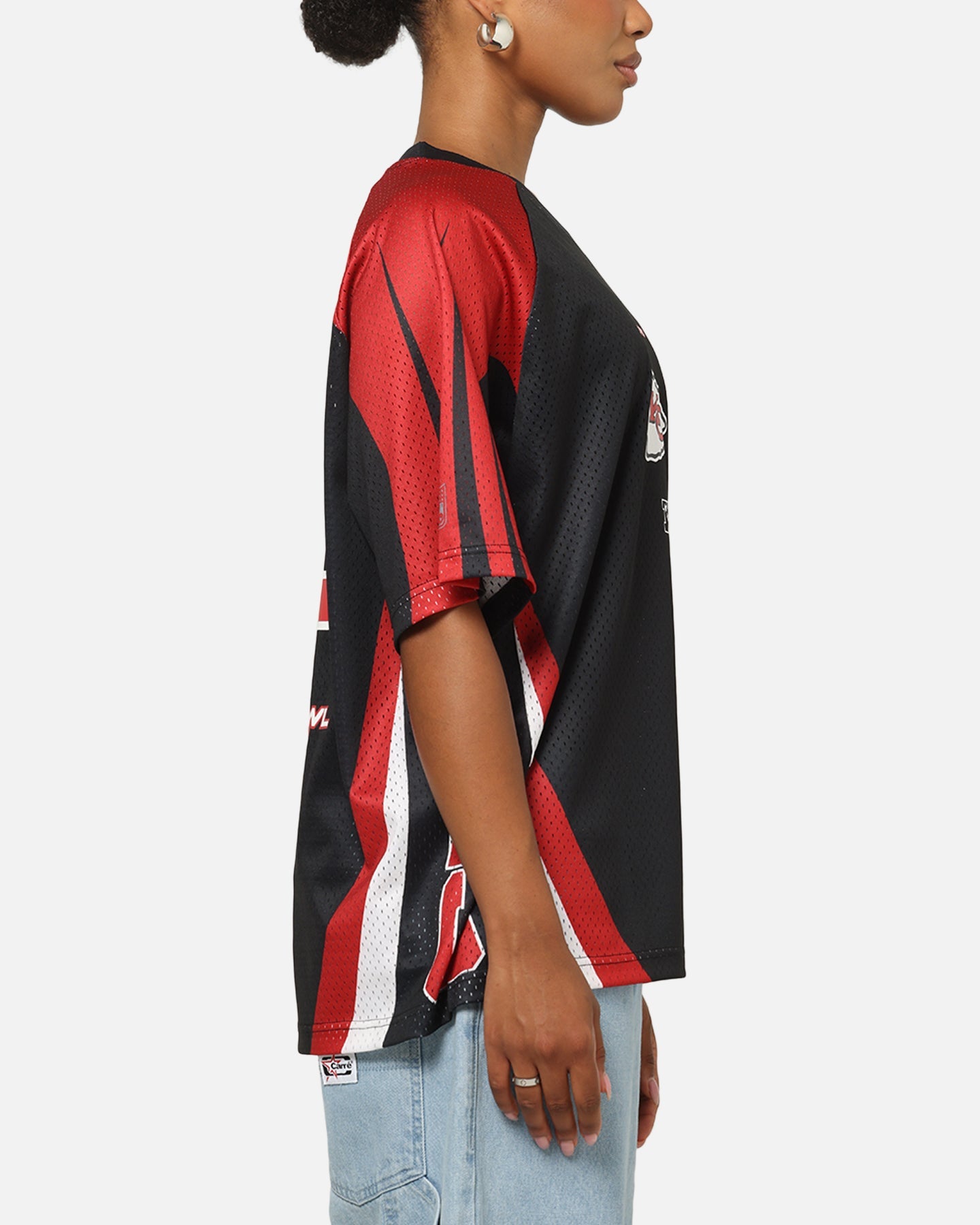 Mitchell & Ness Kansas City Chiefs Warehouse Rave Jersey Black/Red/White
