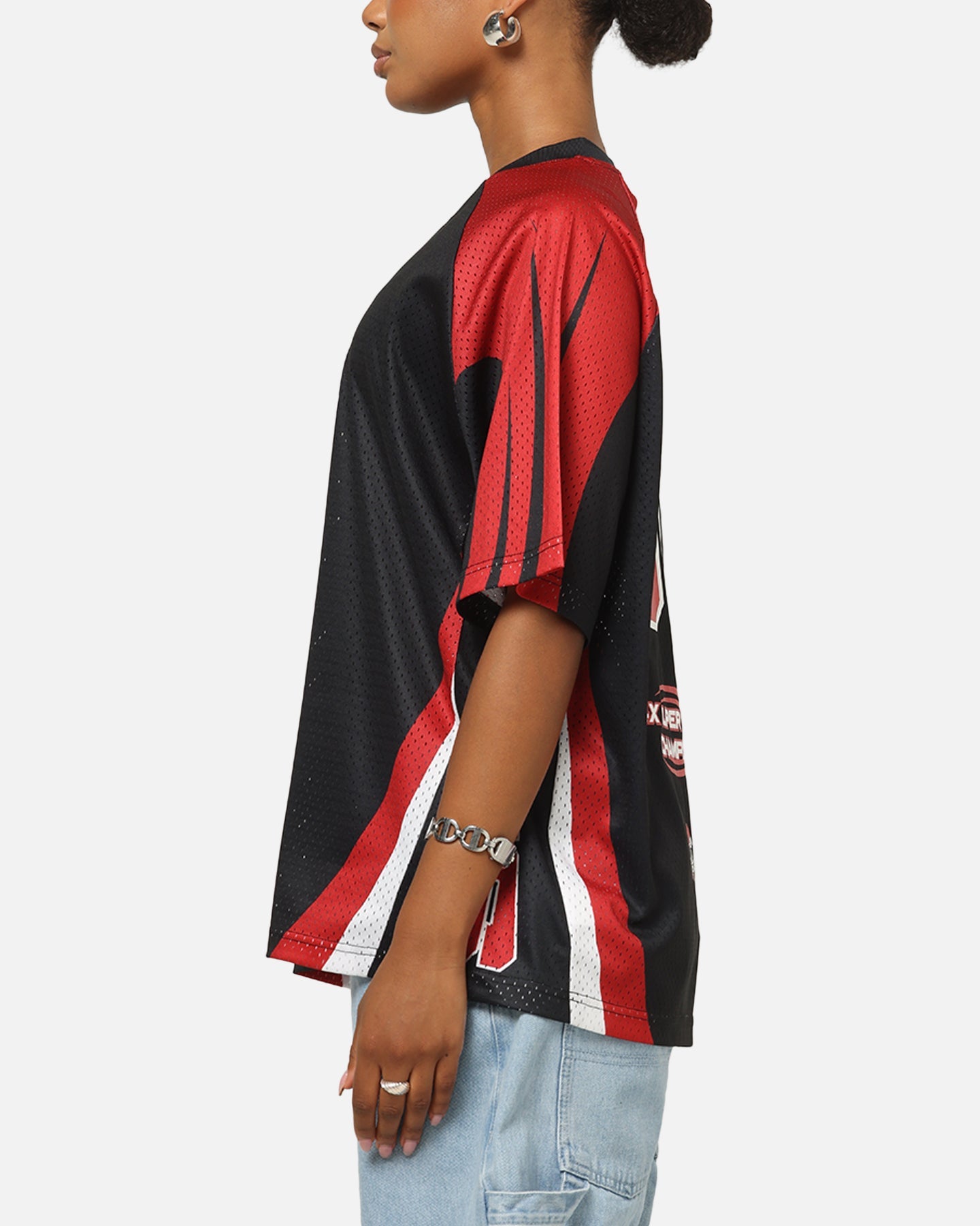 Mitchell & Ness Kansas City Chiefs Warehouse Rave Jersey Black/Red/White