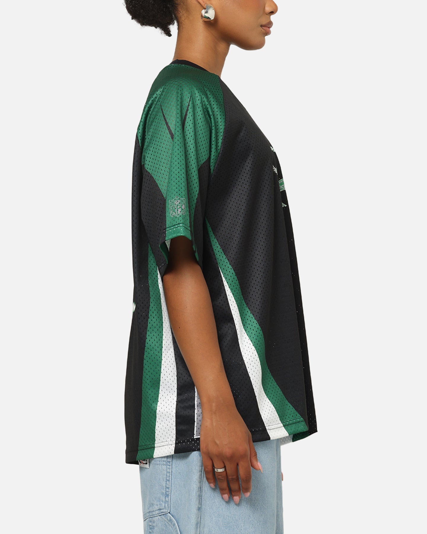 Mitchell & Ness Philadelphia Eagles Warehouse Rave Jersey Black/Green