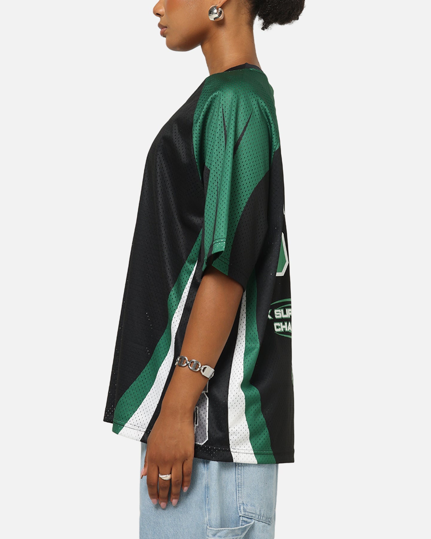 Mitchell & Ness Philadelphia Eagles Warehouse Rave Jersey Black/Green