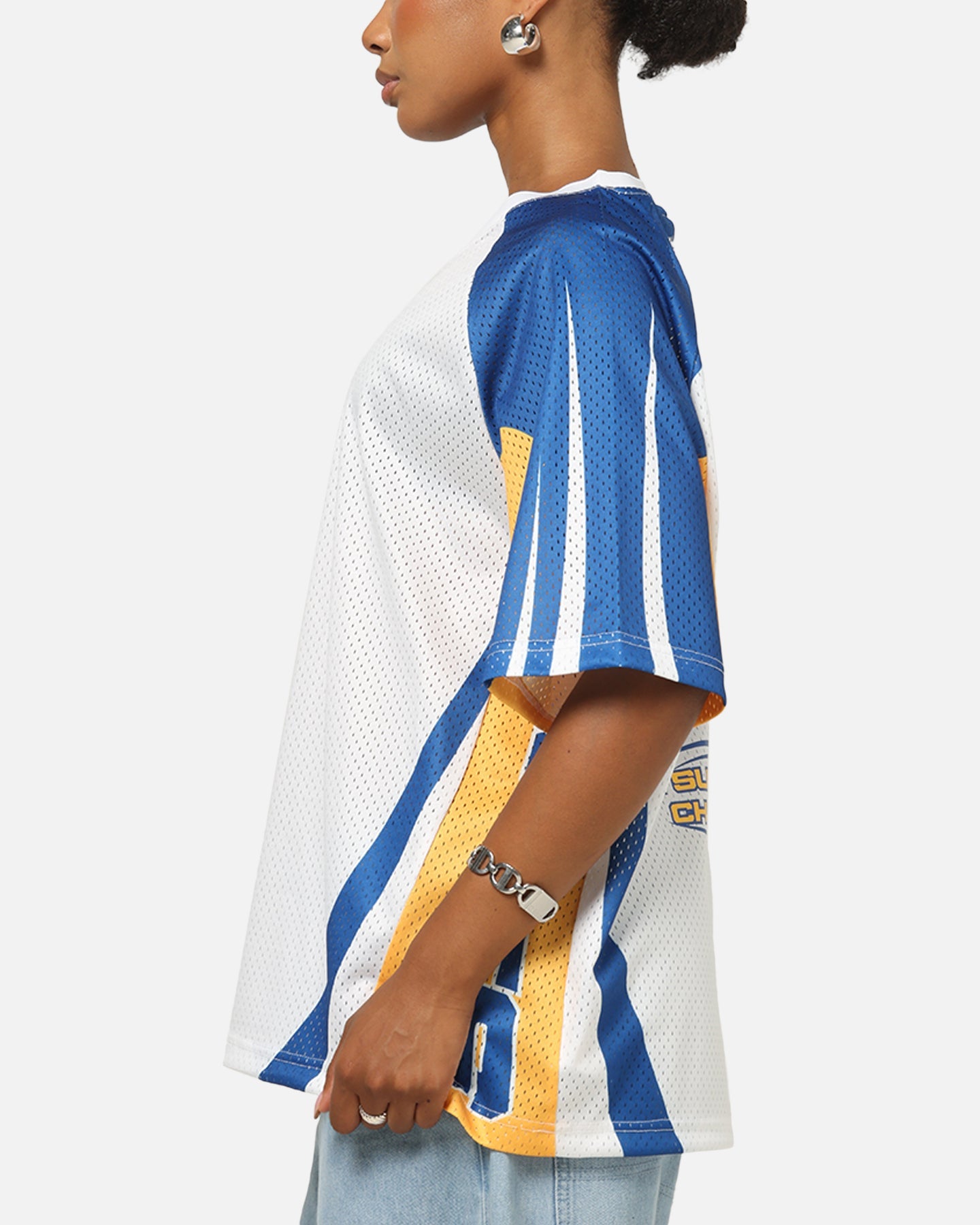 Mitchell & Ness Los Angeles Rams Warehouse Rave Jersey White/Blue/Yellow