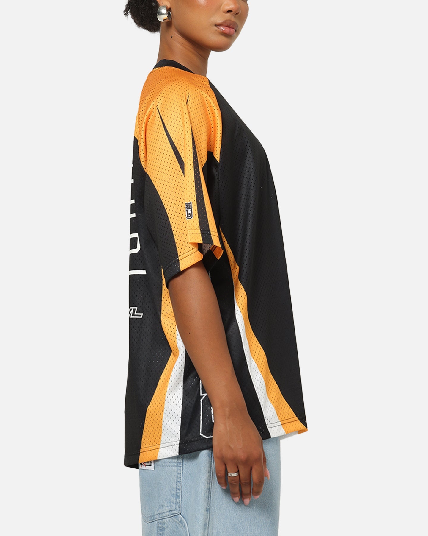 Mitchell & Ness Pittsburgh Steelers Warehouse Rave Jersey Black/Yellow